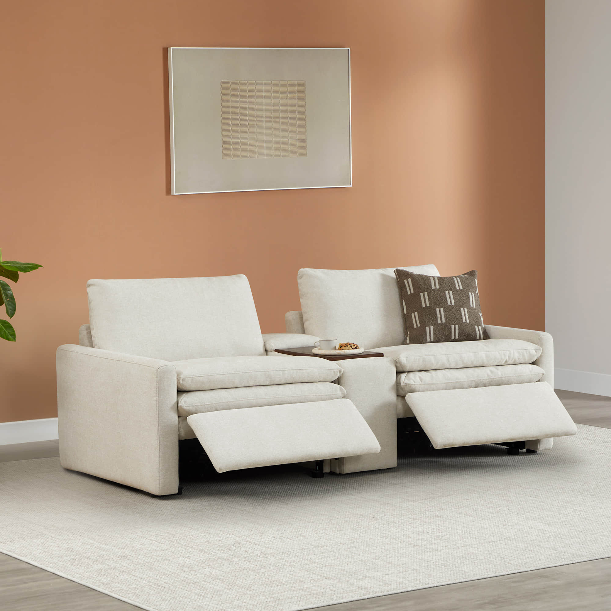 Ohana 2-Seat Zero Gravity Modular Reclining Sofa - Image 63