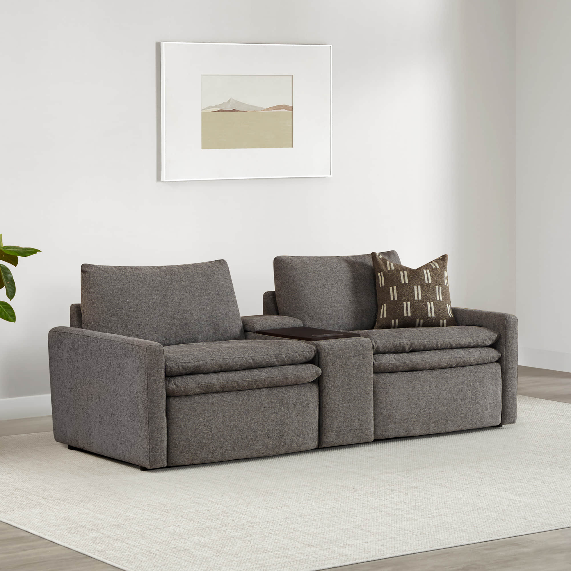 Ohana 2-Seat Zero Gravity Modular Reclining Sofa - Image 70