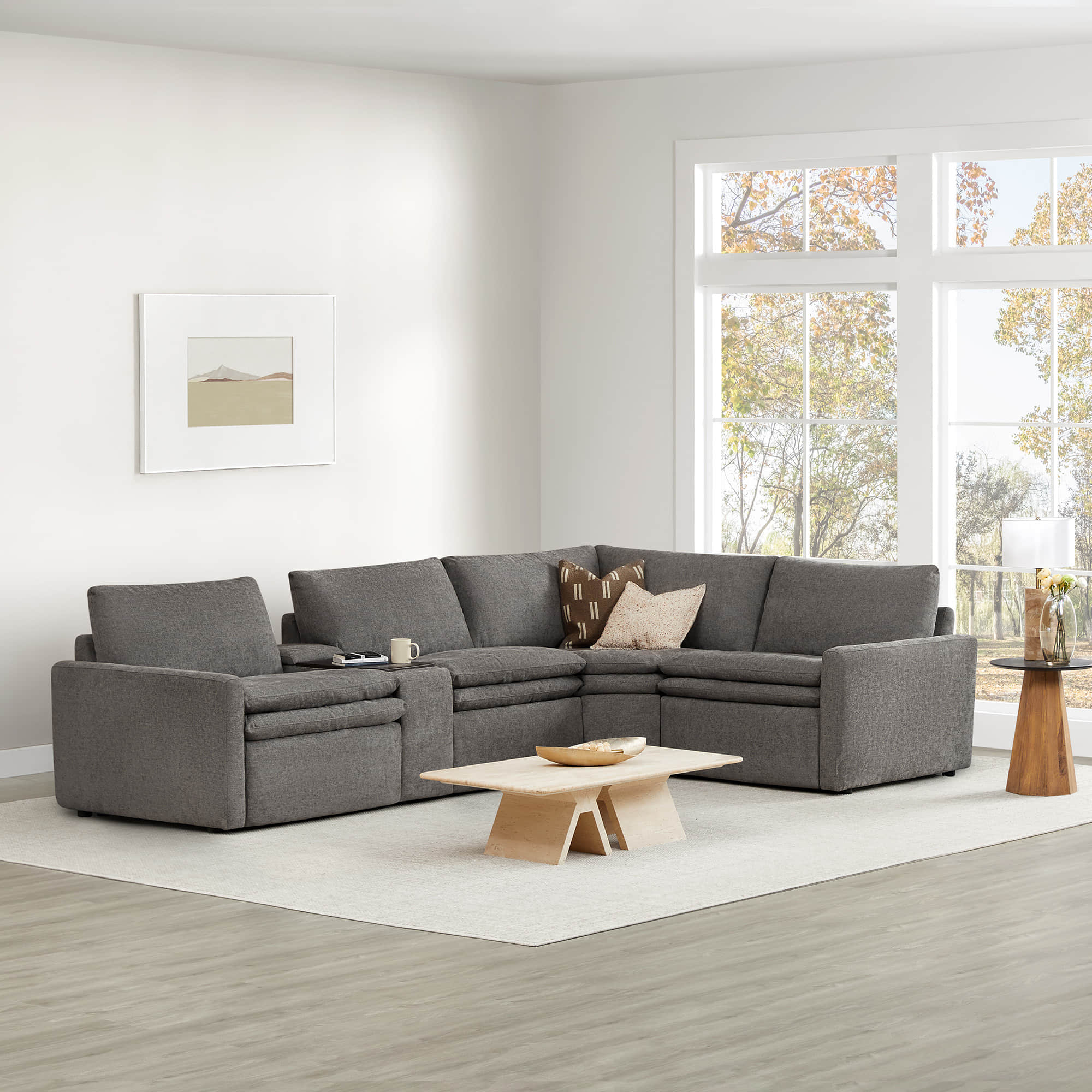 Ohana 4-Seat Zero Gravity Modular Reclining Sofa - Image 57