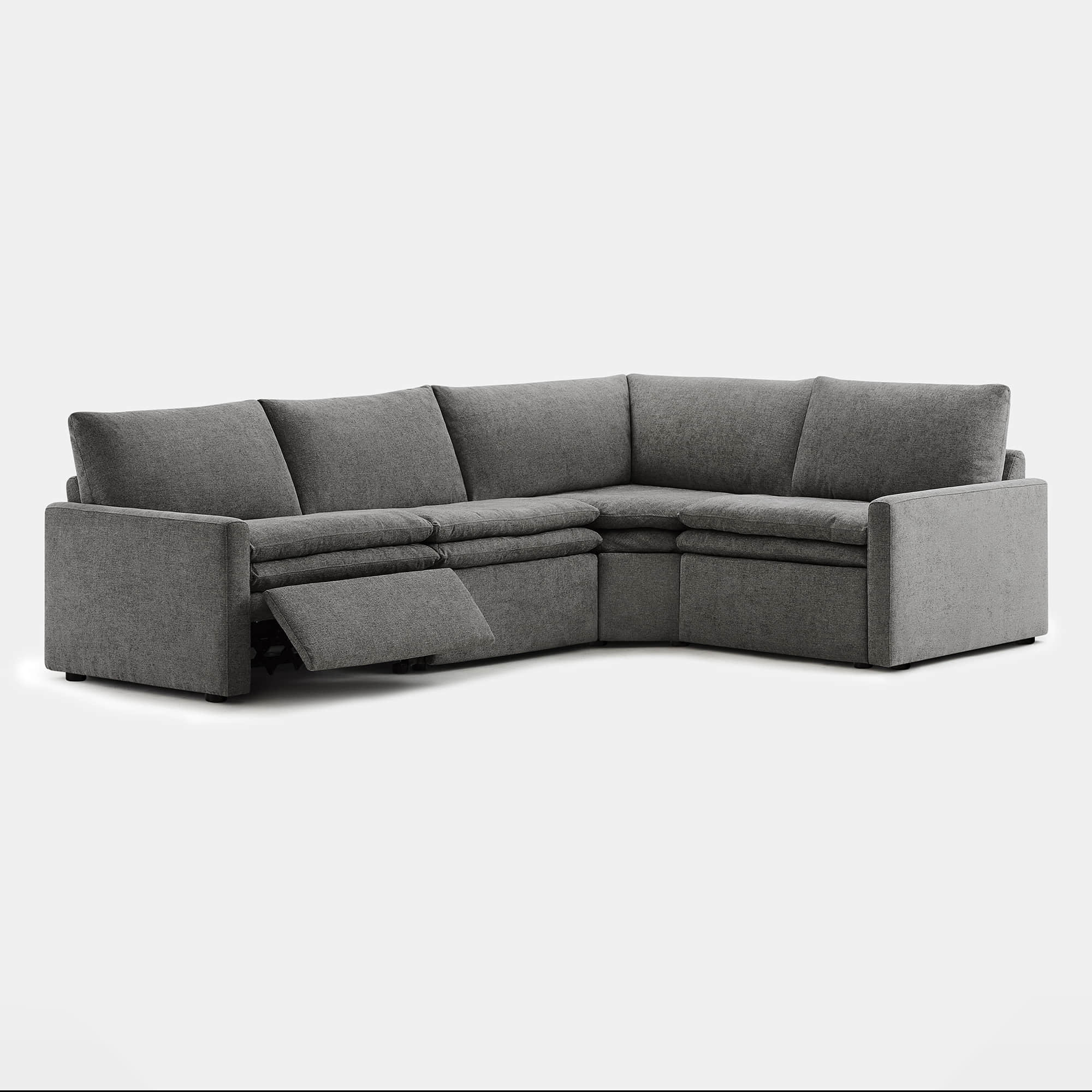 Ohana 4-Seat Zero Gravity Modular Reclining Sofa - Image 6