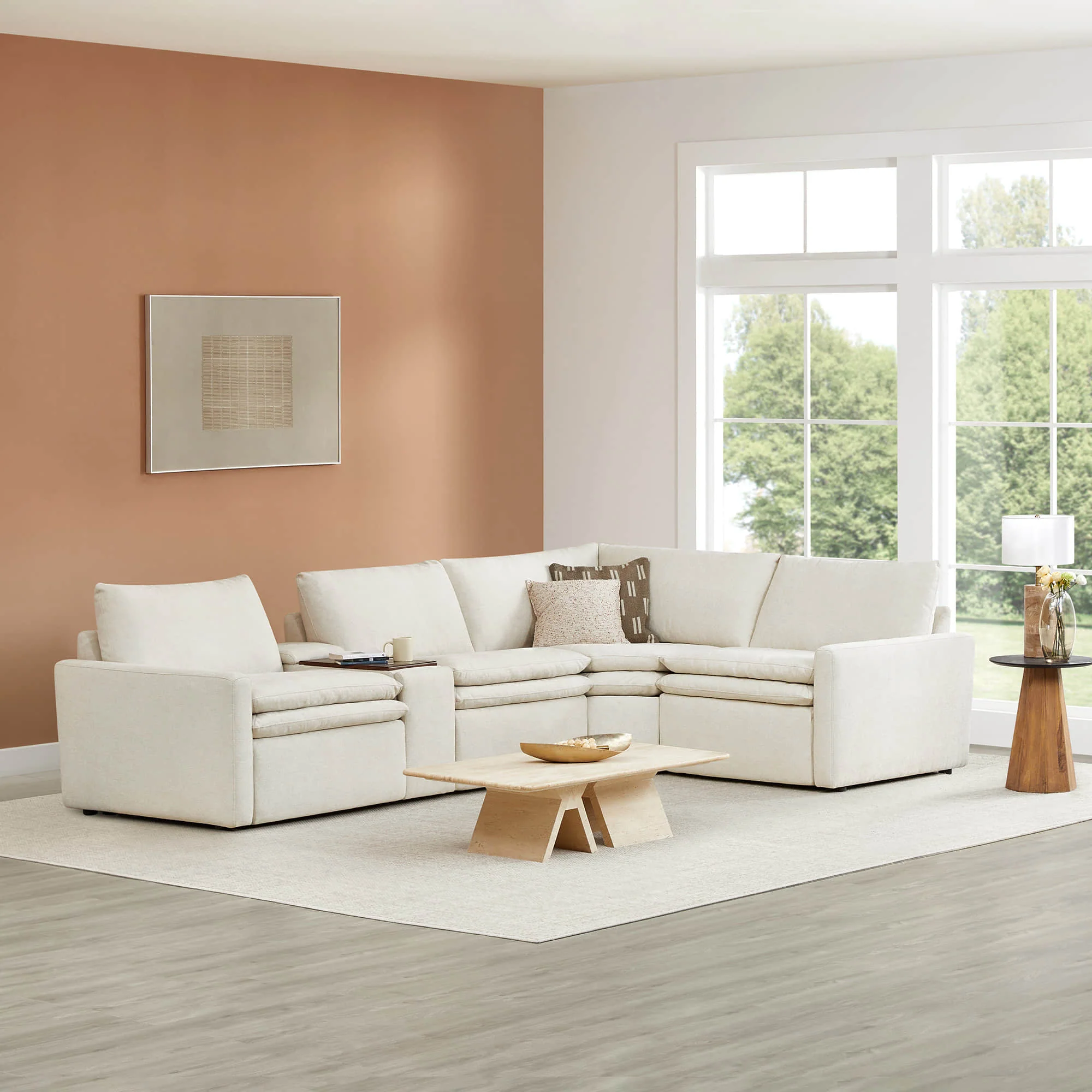 Ohana 4-Seat Zero Gravity Modular Reclining Sofa - Image 62