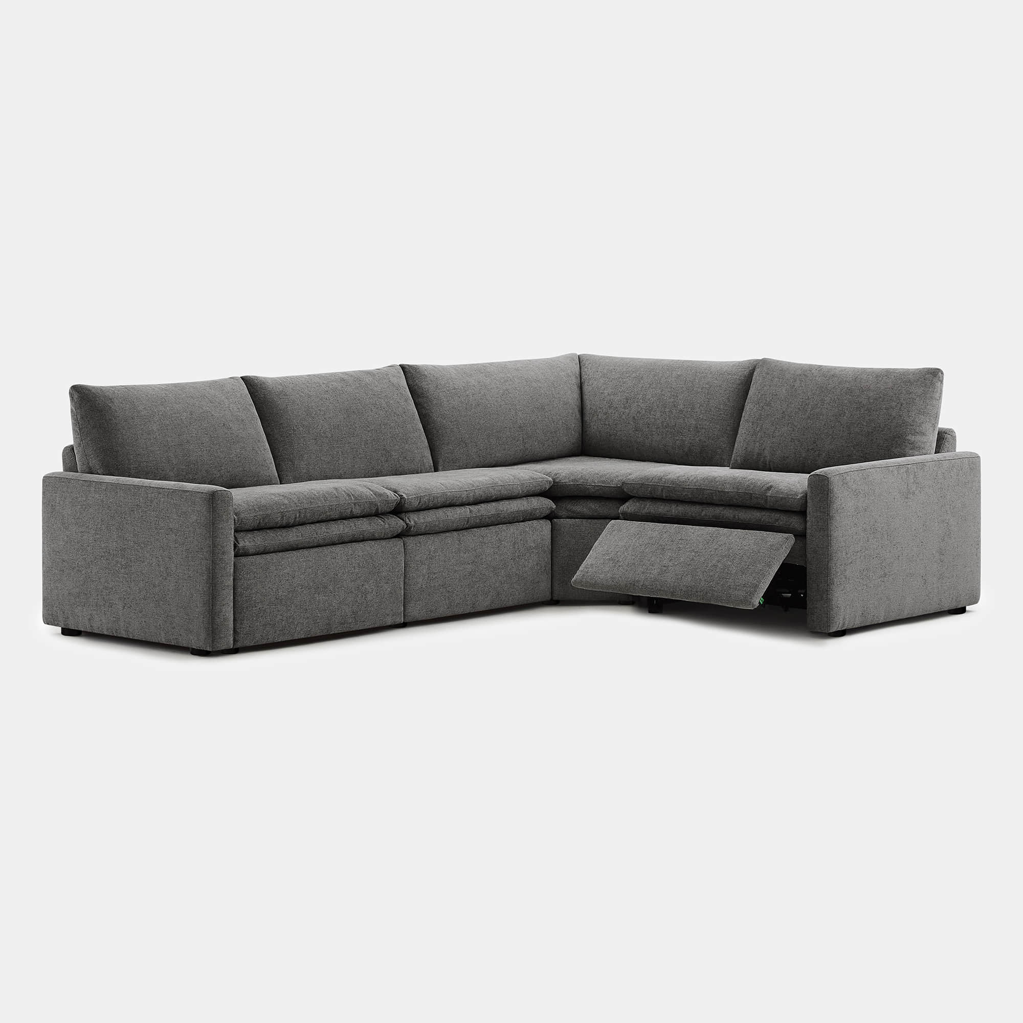 Ohana 4-Seat Zero Gravity Modular Reclining Sofa - Image 7