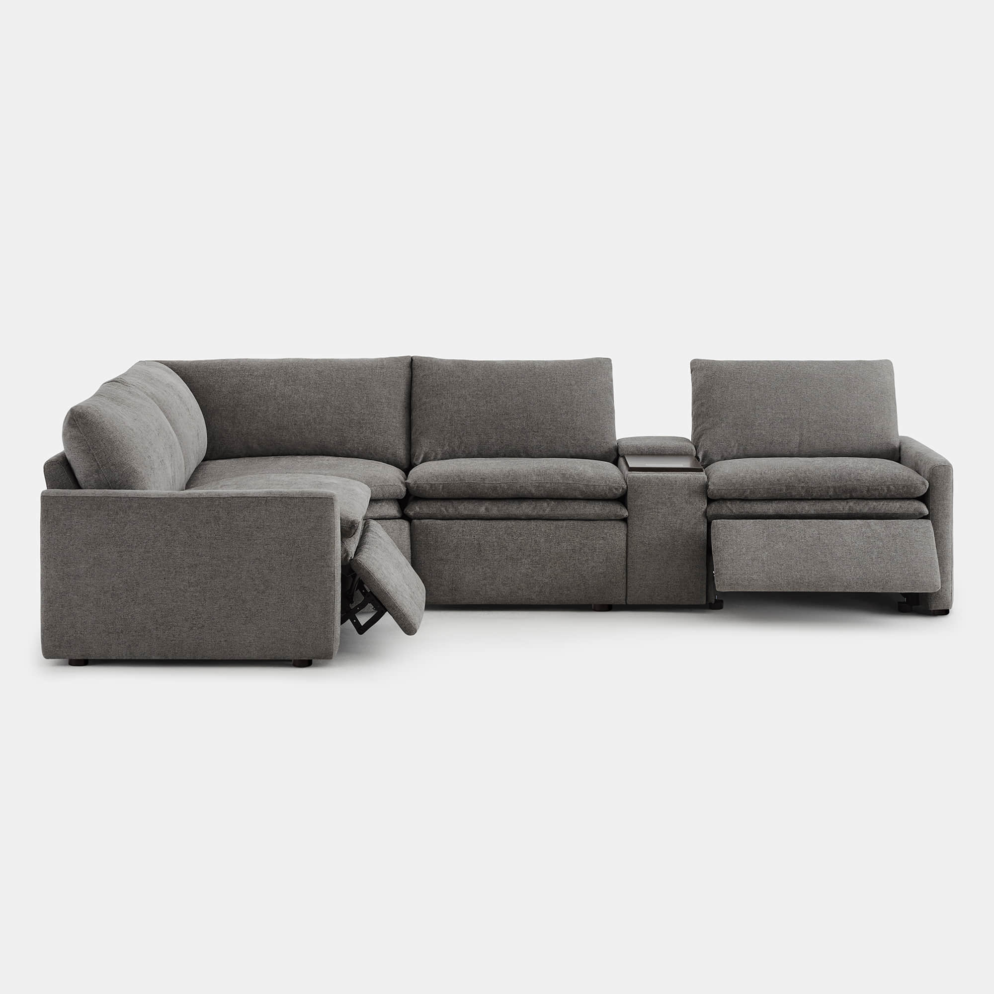 Ohana 4-Seat Zero Gravity Modular Reclining Sofa - Image 9