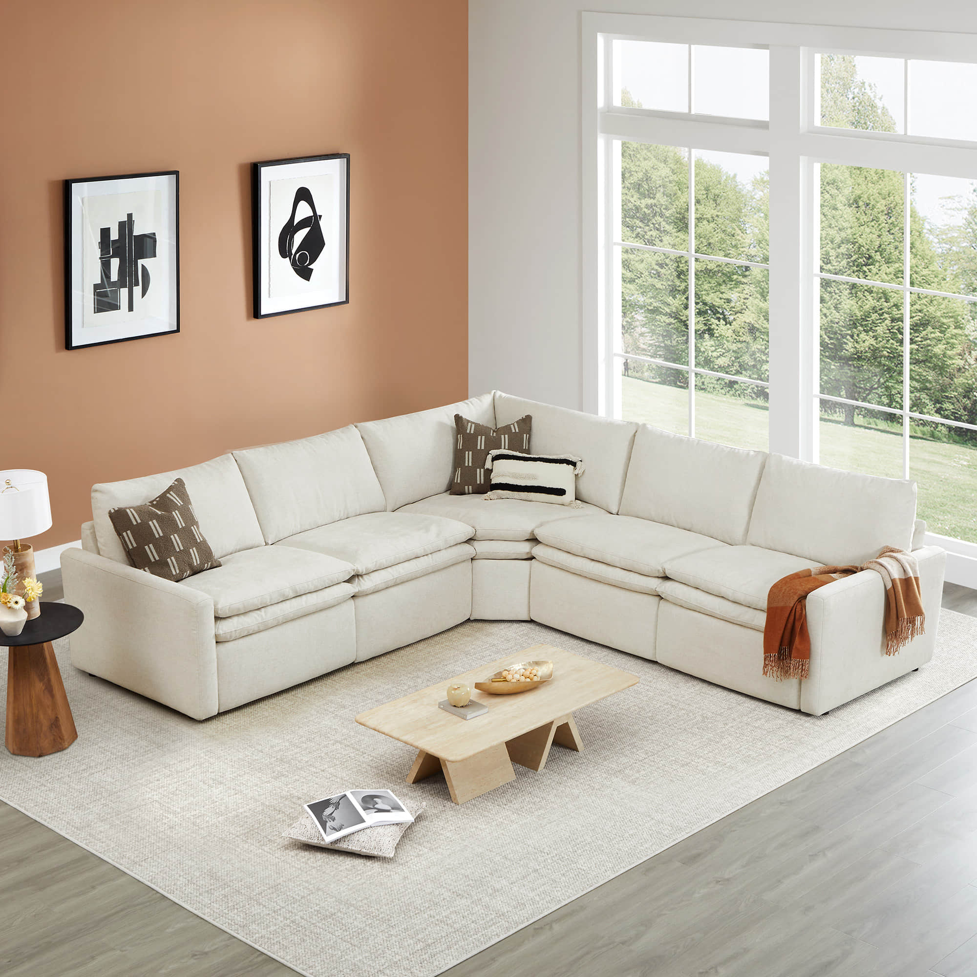 Ohana 5-Seat Zero Gravity Modular Reclining Sofa - Image 73