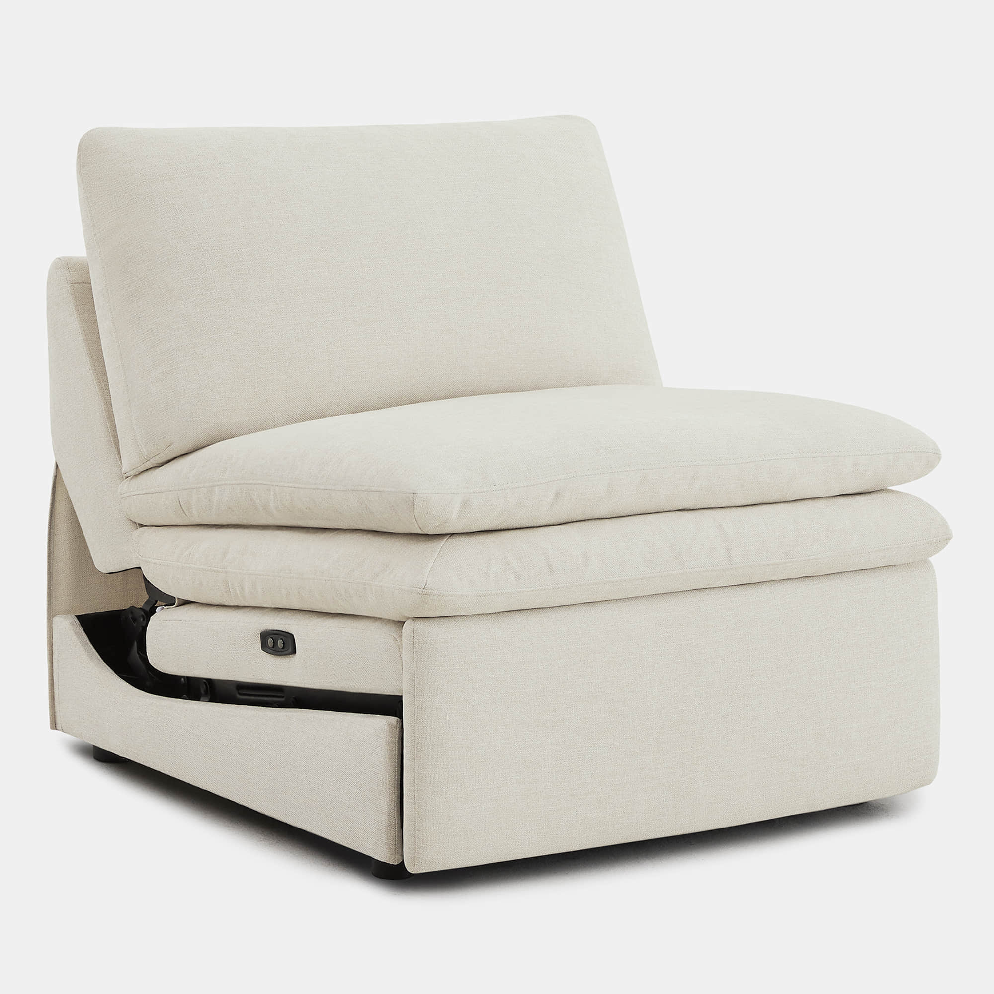 Ohana Modular Armless Chair - Image 3