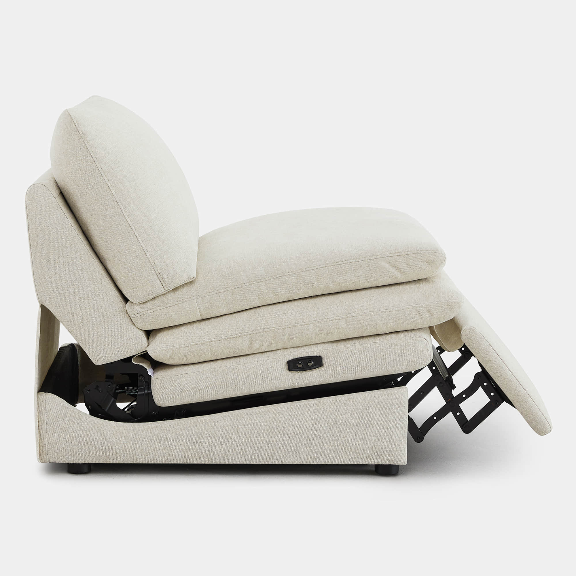 Ohana Modular Armless Chair - Image 5