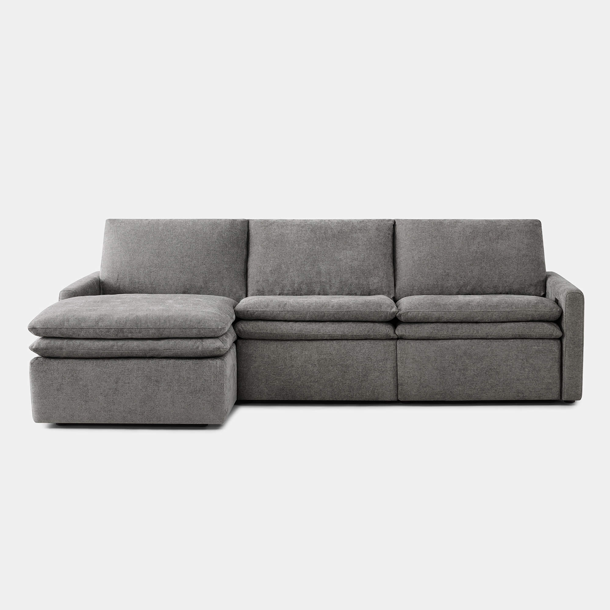 Ohana Zero Gravity Modular Lay-Flat Reclining Sofa with Chaise - Image 18