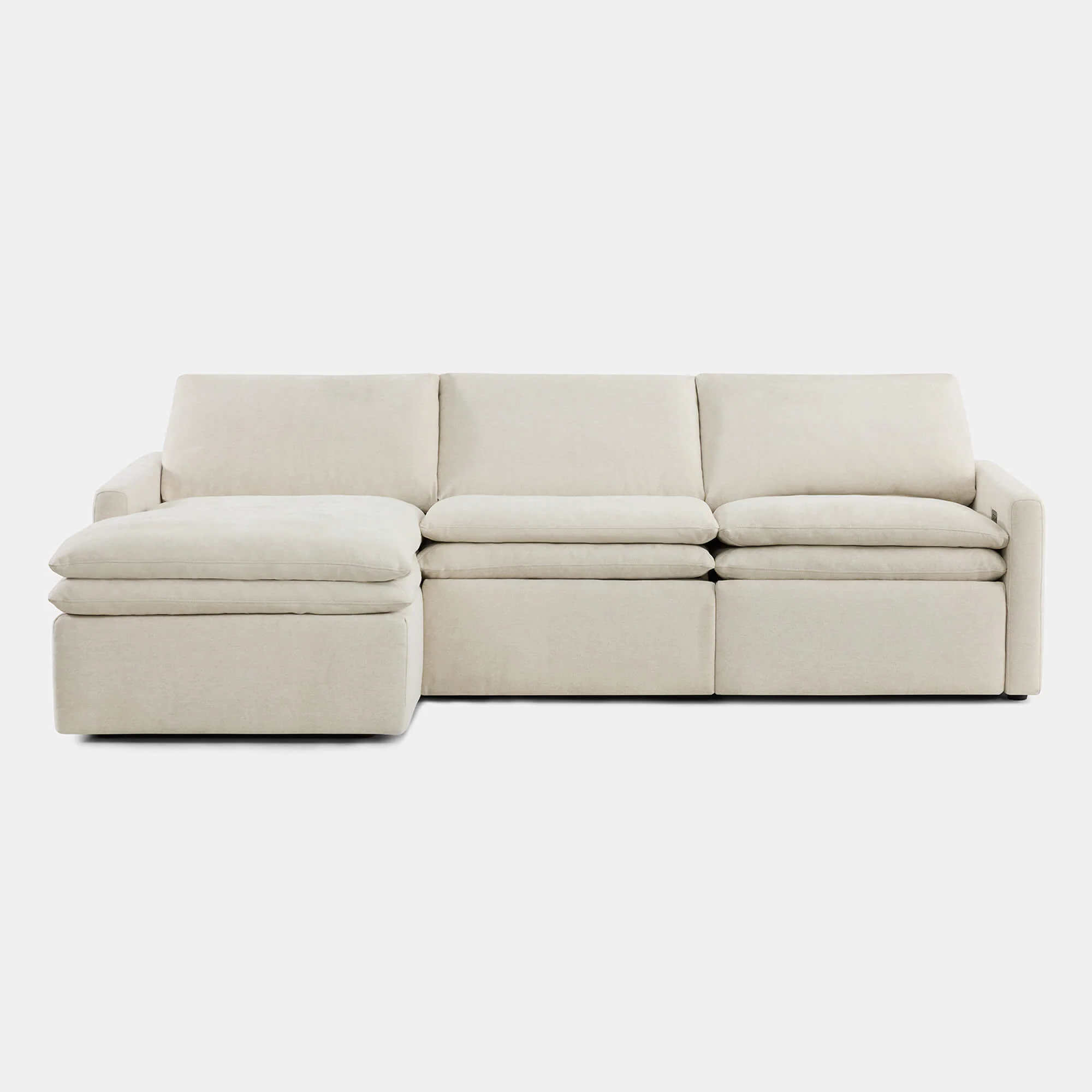 Ohana Zero Gravity Modular Lay-Flat Reclining Sofa with Chaise - Image 34