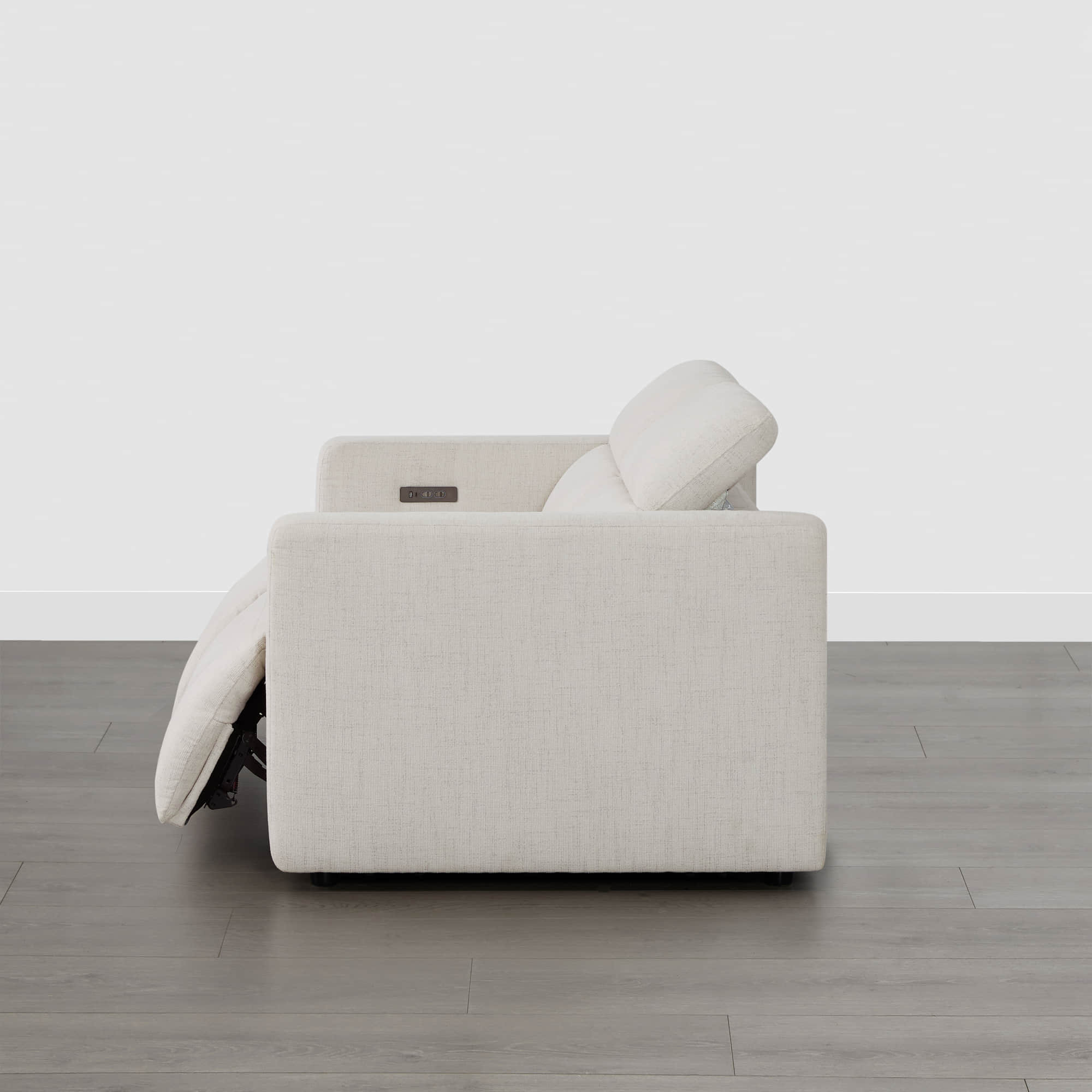 Oliver 2-Seat Wall-hugger Reclining Sectional Sofa with Power Headrest - Image 11