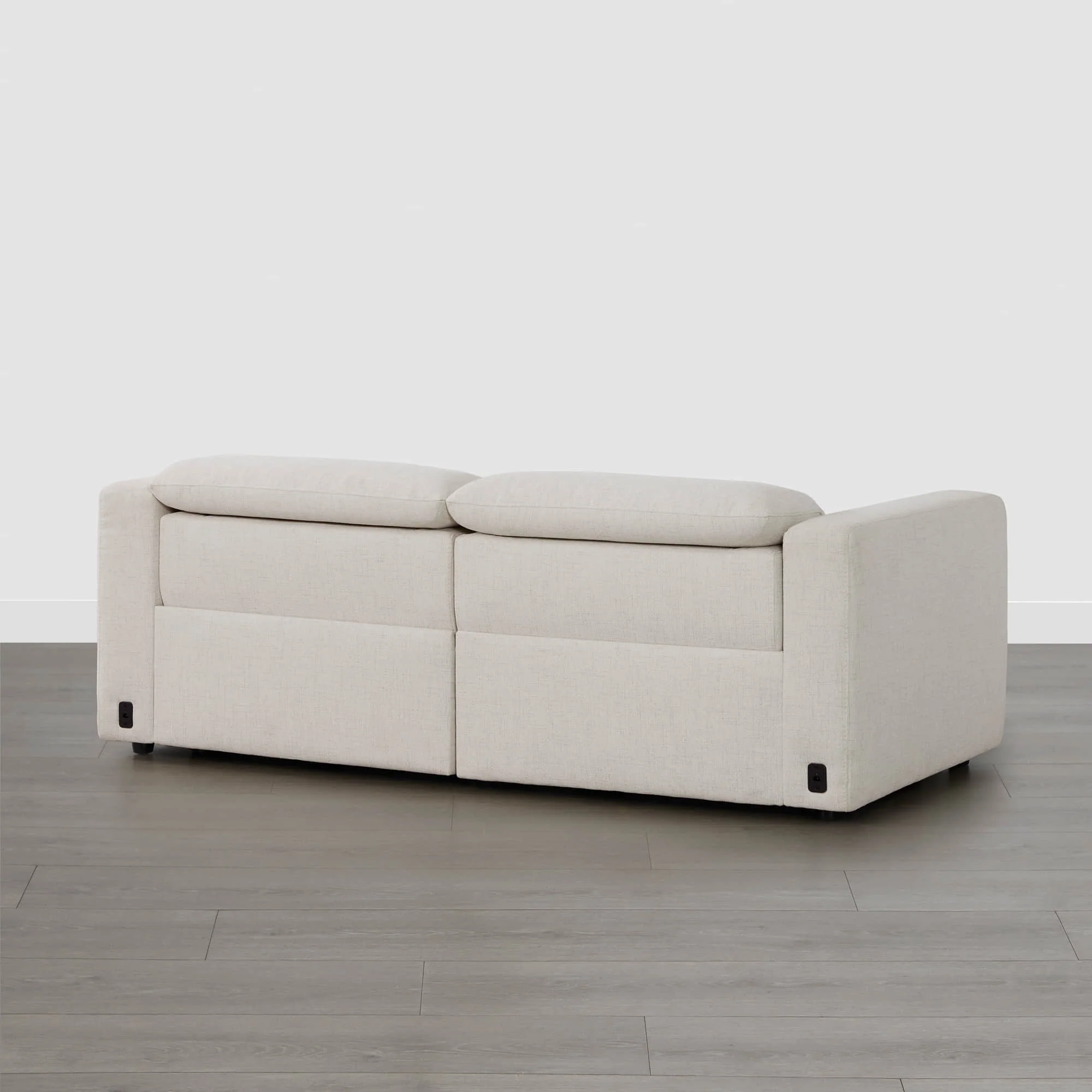 Oliver 2-Seat Wall-hugger Reclining Sectional Sofa with Power Headrest - Image 12