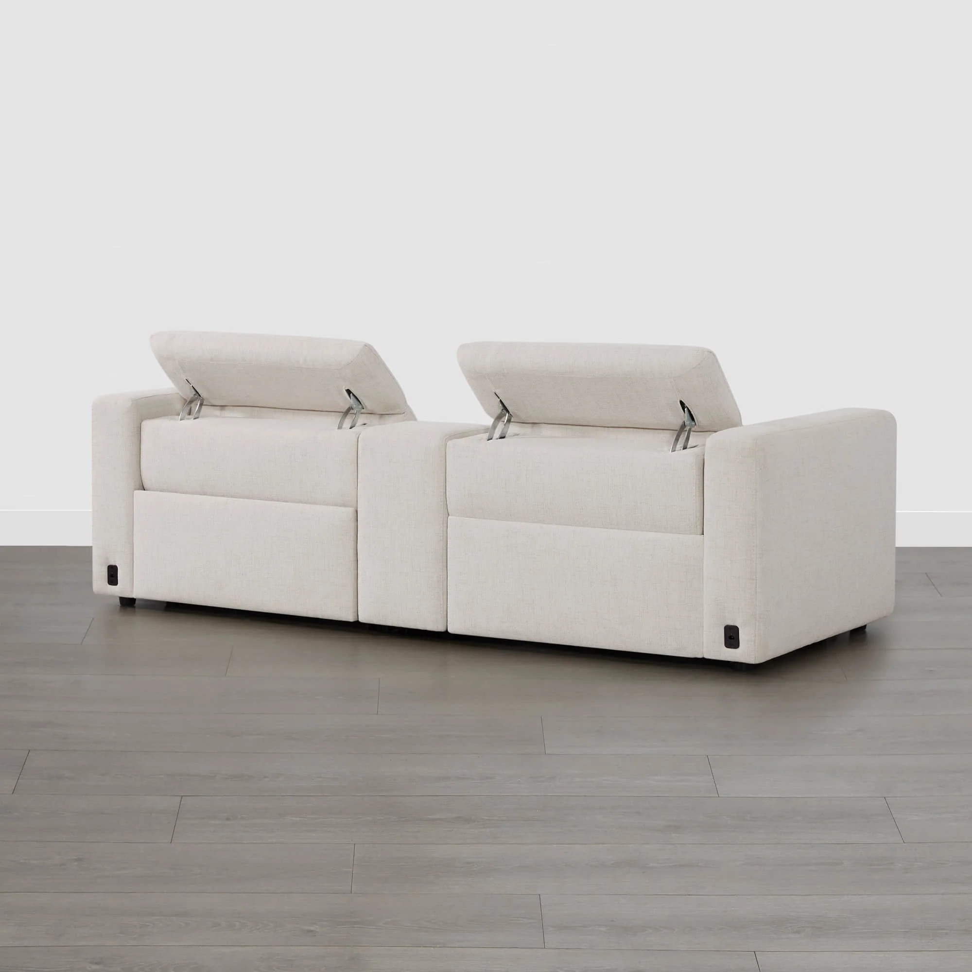 Oliver 2-Seat Wall-hugger Reclining Sectional Sofa with Power Headrest - Image 19