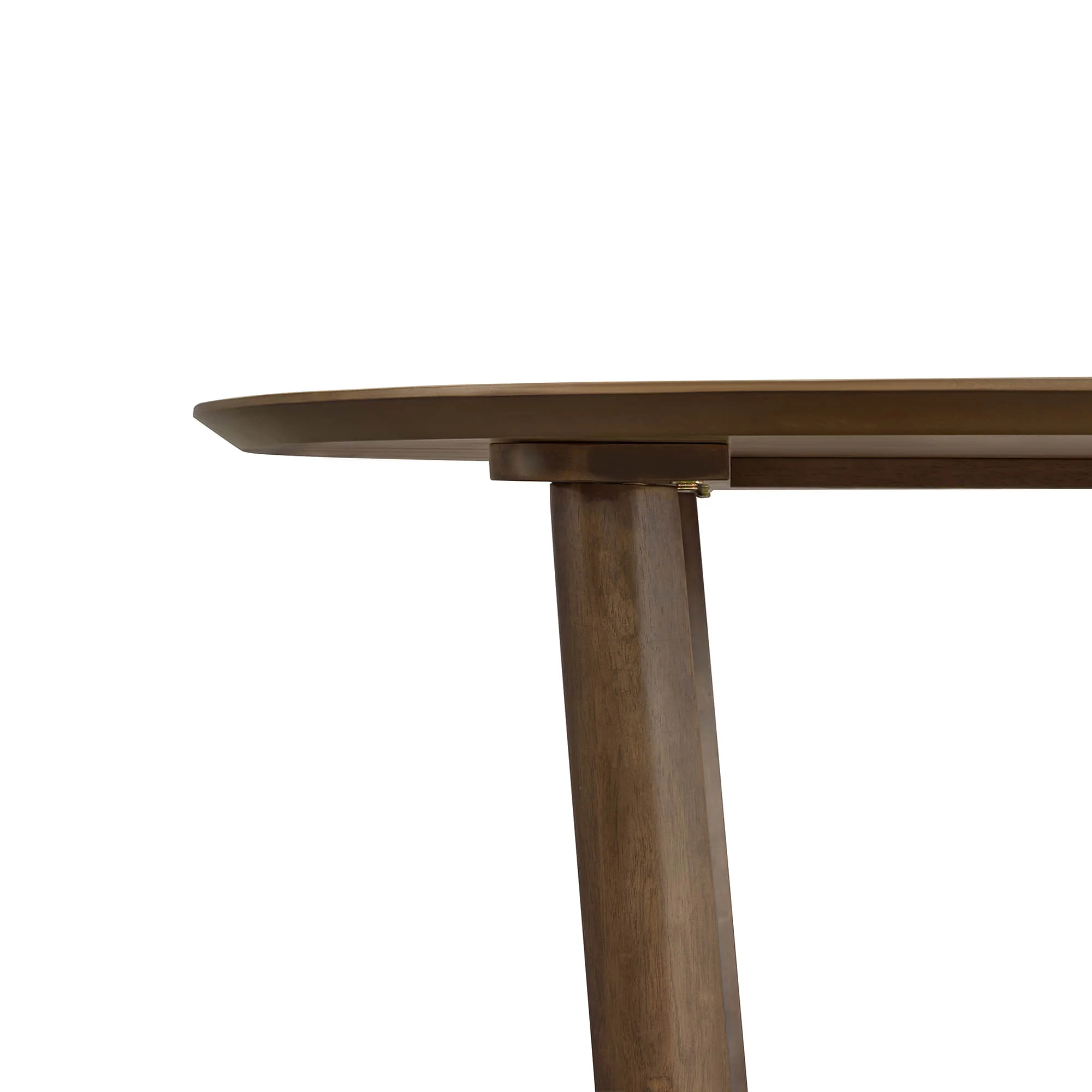 Rory Round Wood Cross-Base Dining Table - Image 11