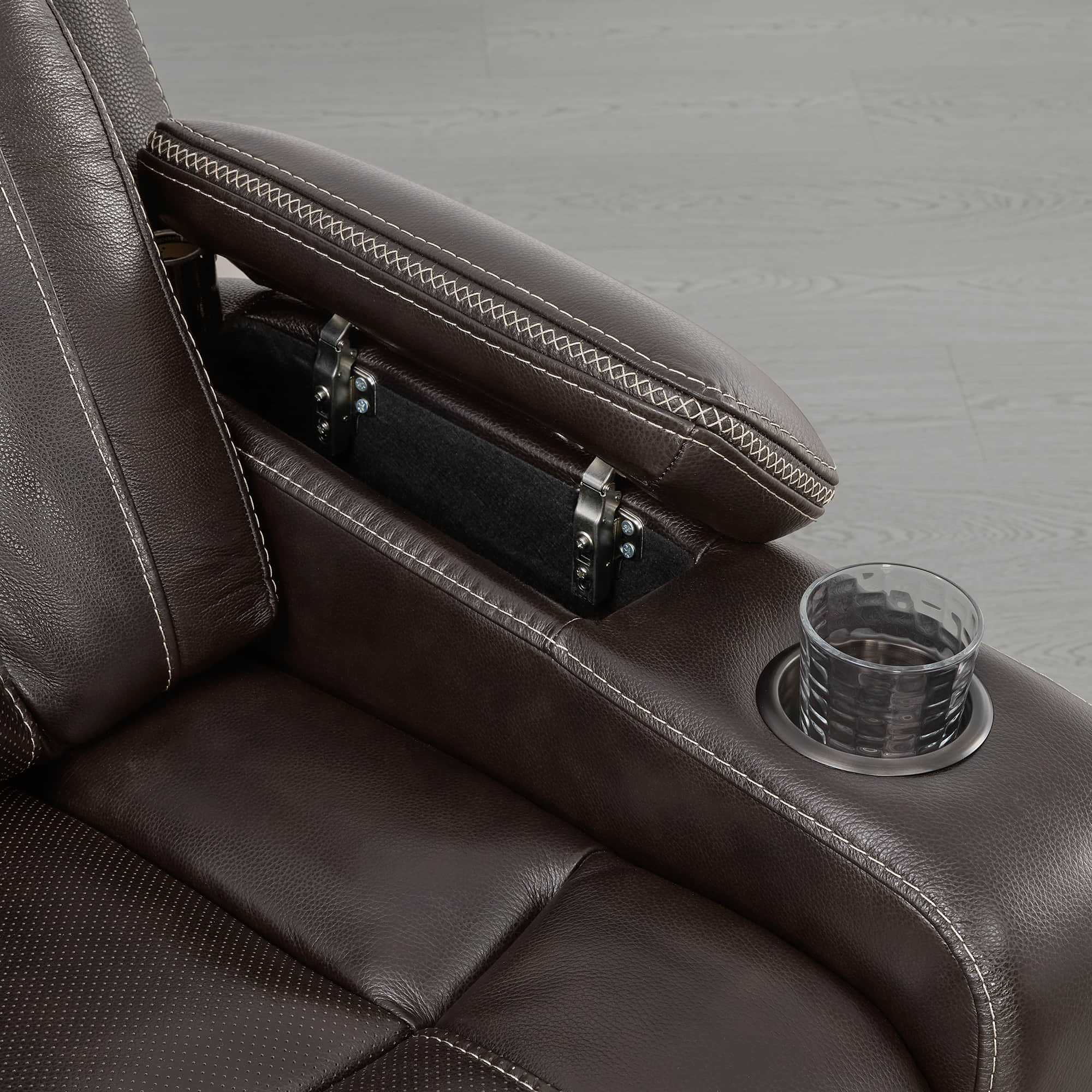 Sable Super Zero-gravity Triple-Motor Power Recliner with Storage - Image 31