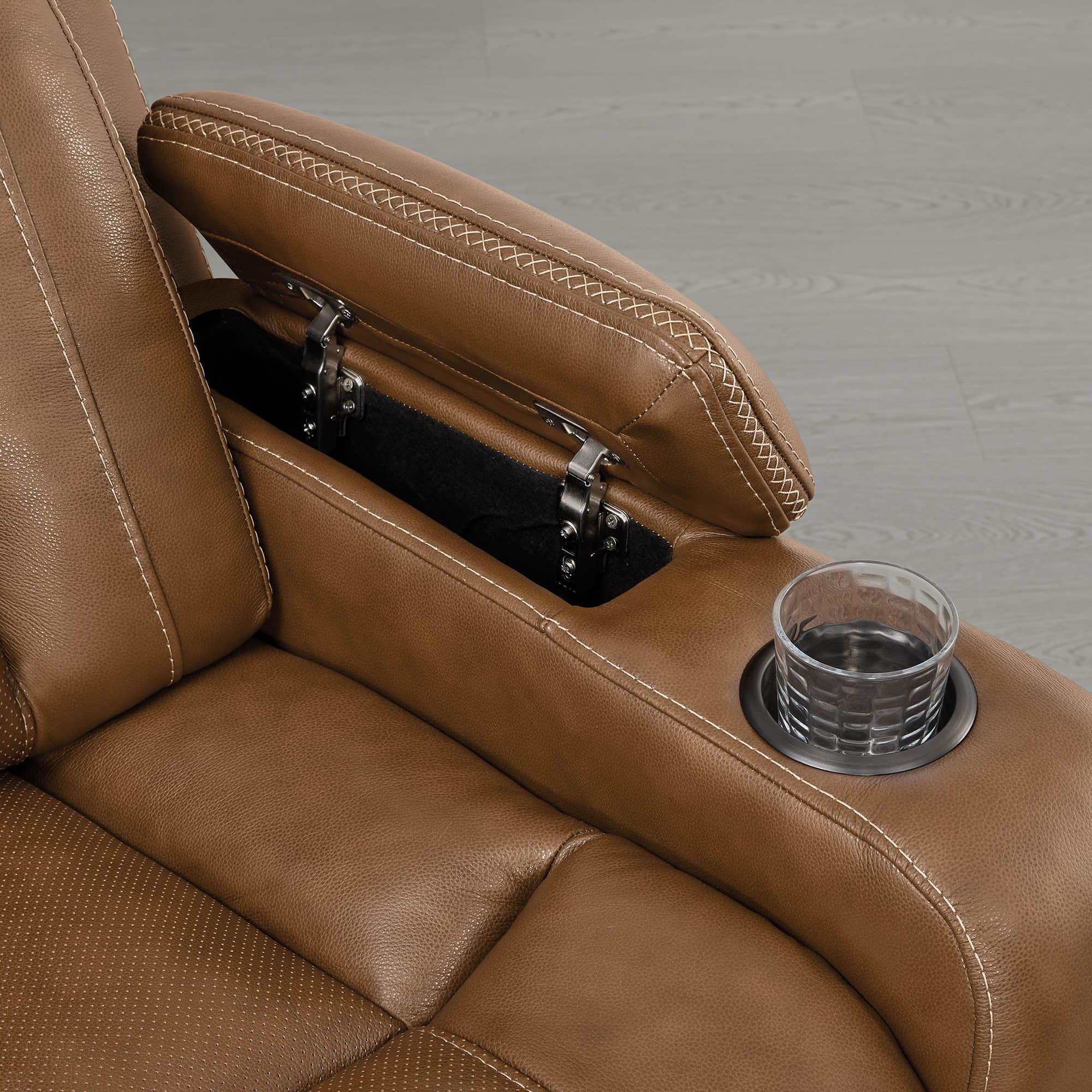 Sable Super Zero-gravity Triple-Motor Power Recliner with Storage - Image 75