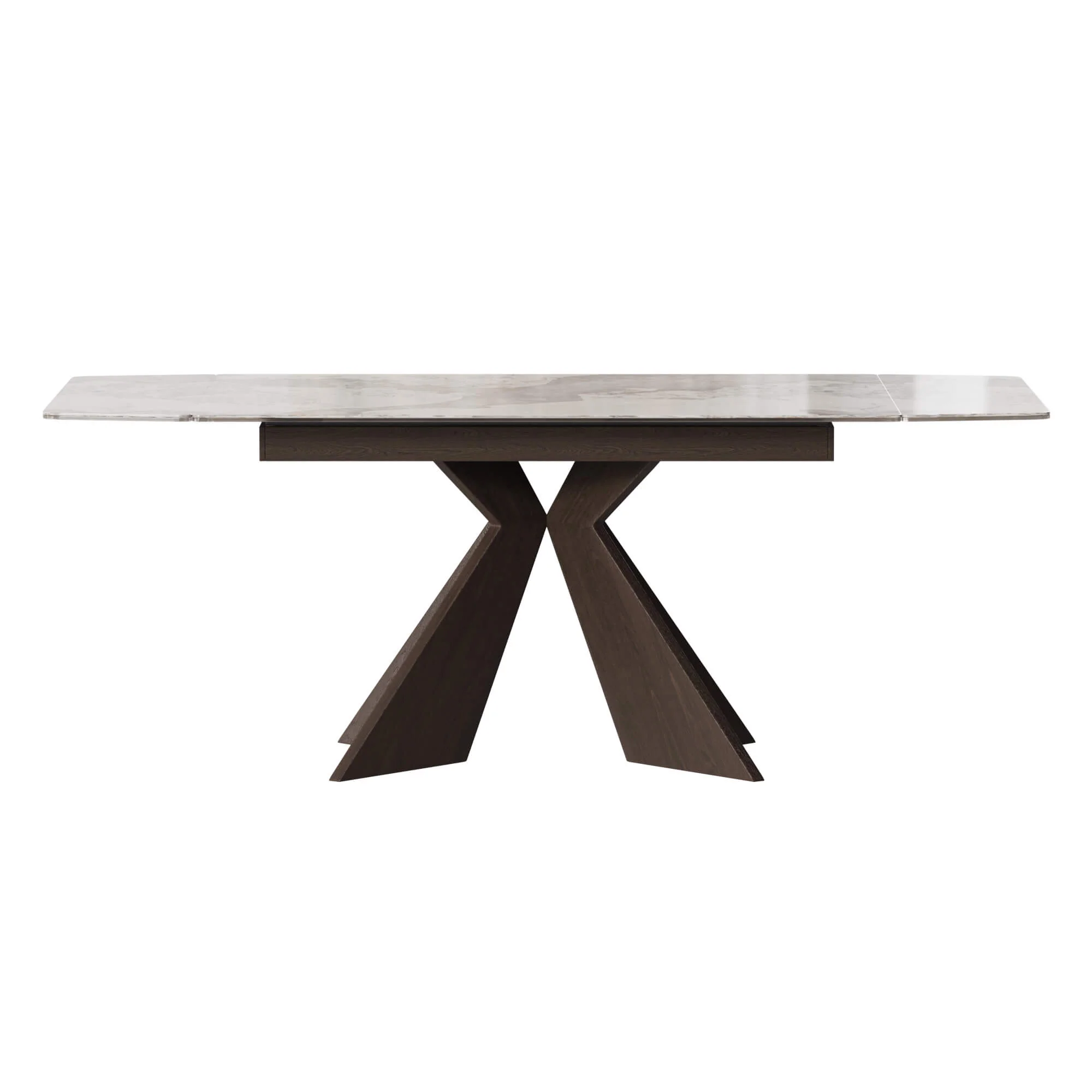 Sean Extendable Pandora Sintered Stone Dining Table,55"-79" - Image 9