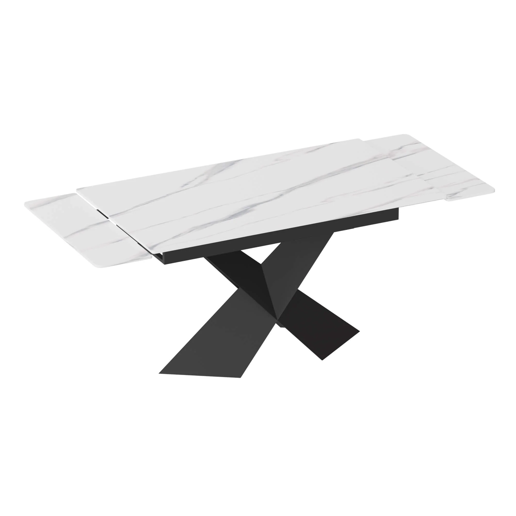 Sean Extendable Sintered Stone Dining Table,55"-74" - Image 7