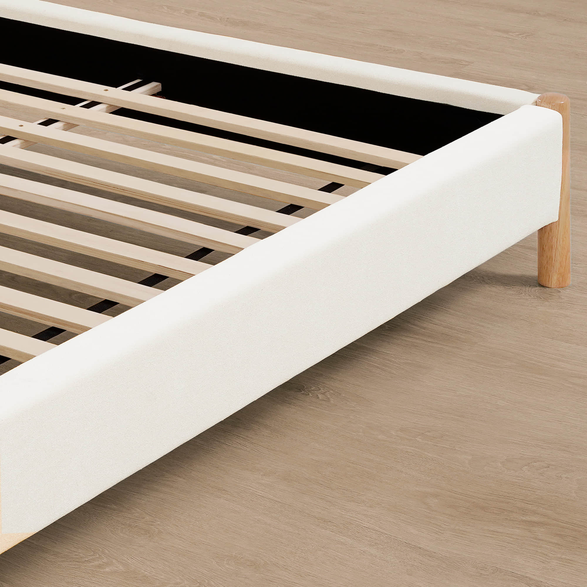 Serene Full Contemporary Upholstered Platform Bed - Image 8