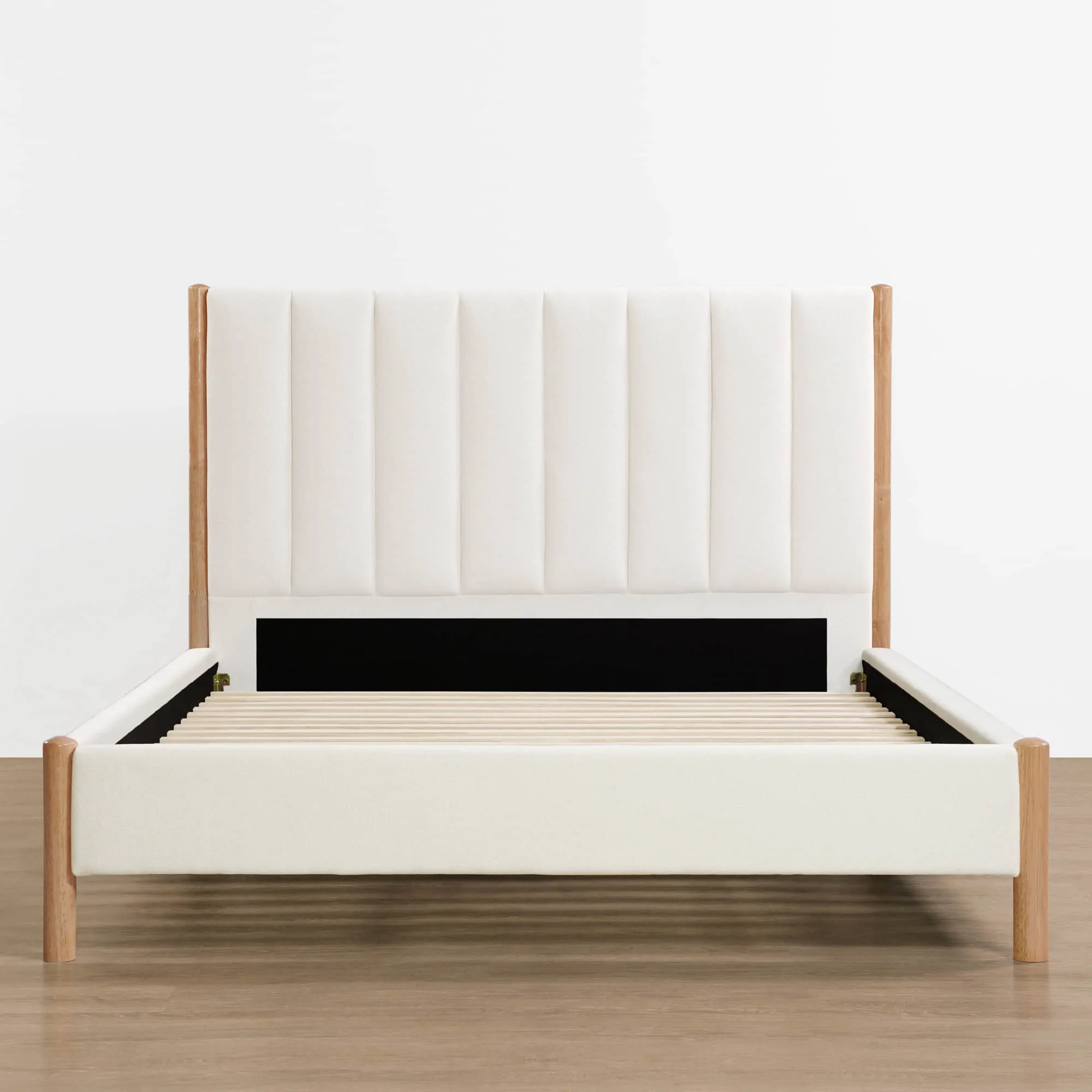 Serene Full Contemporary Upholstered Platform Bed - Image 4