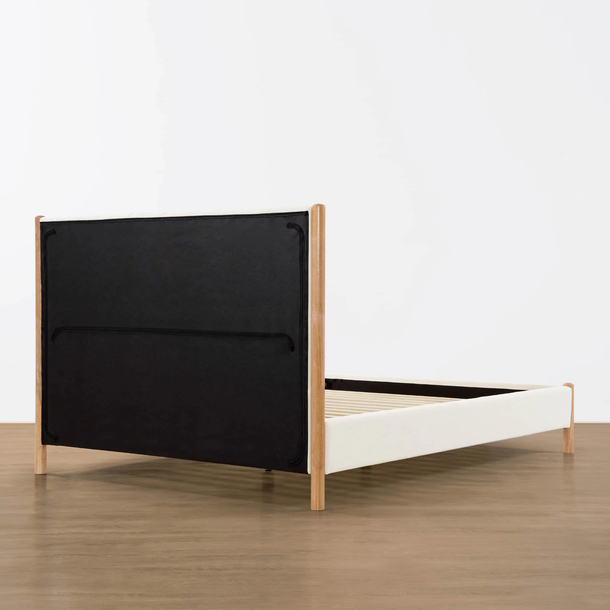 Serene Full Contemporary Upholstered Platform Bed - Image 6