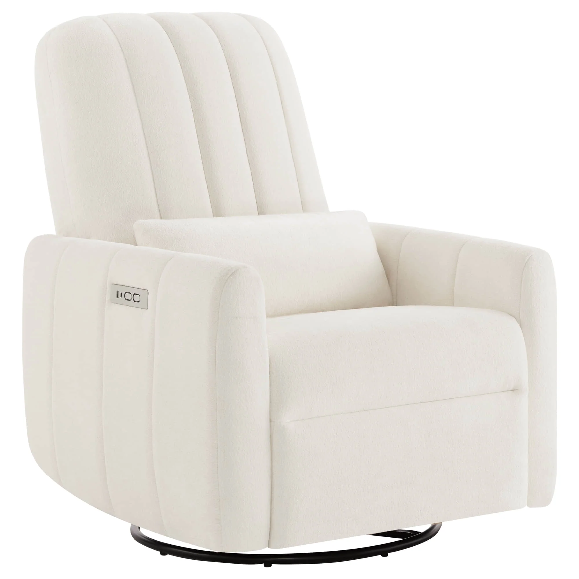 Shell Power Swivel Nursery Glider Recliner - Image 27