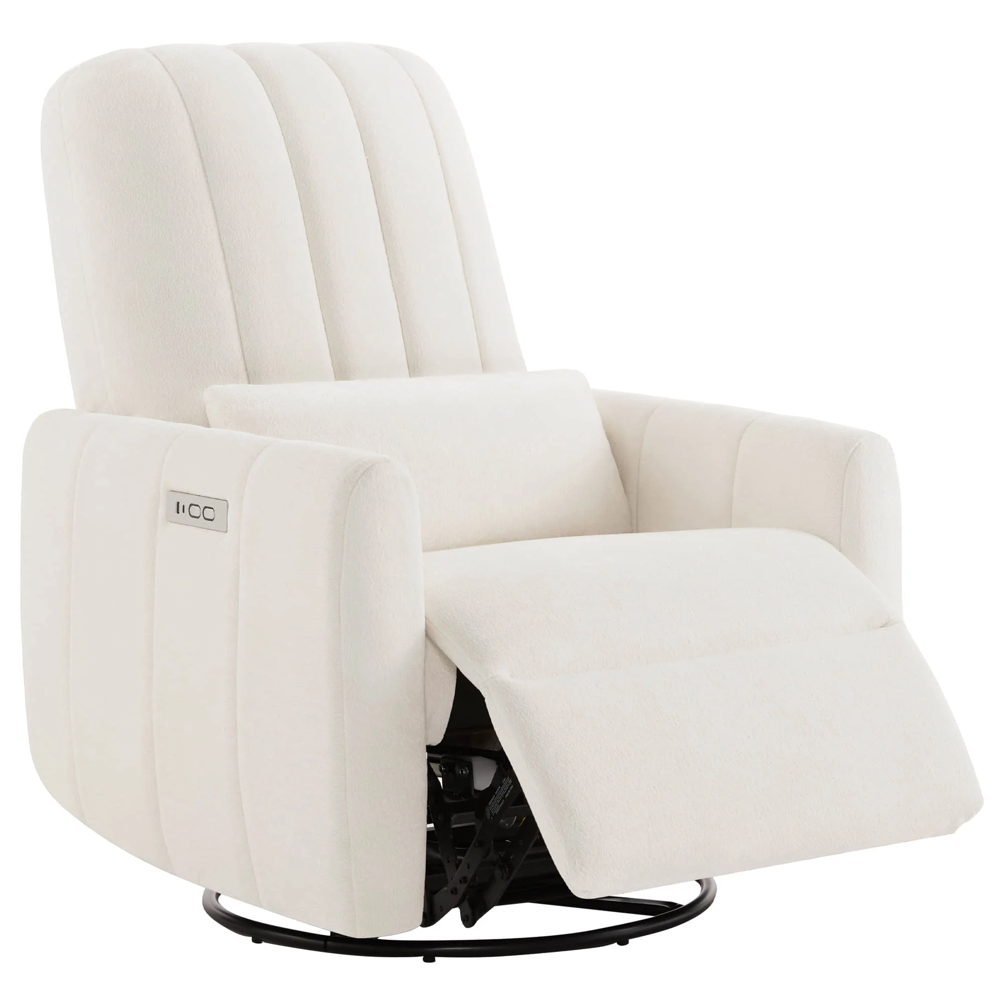 Shell Power Swivel Nursery Glider Recliner - Image 28