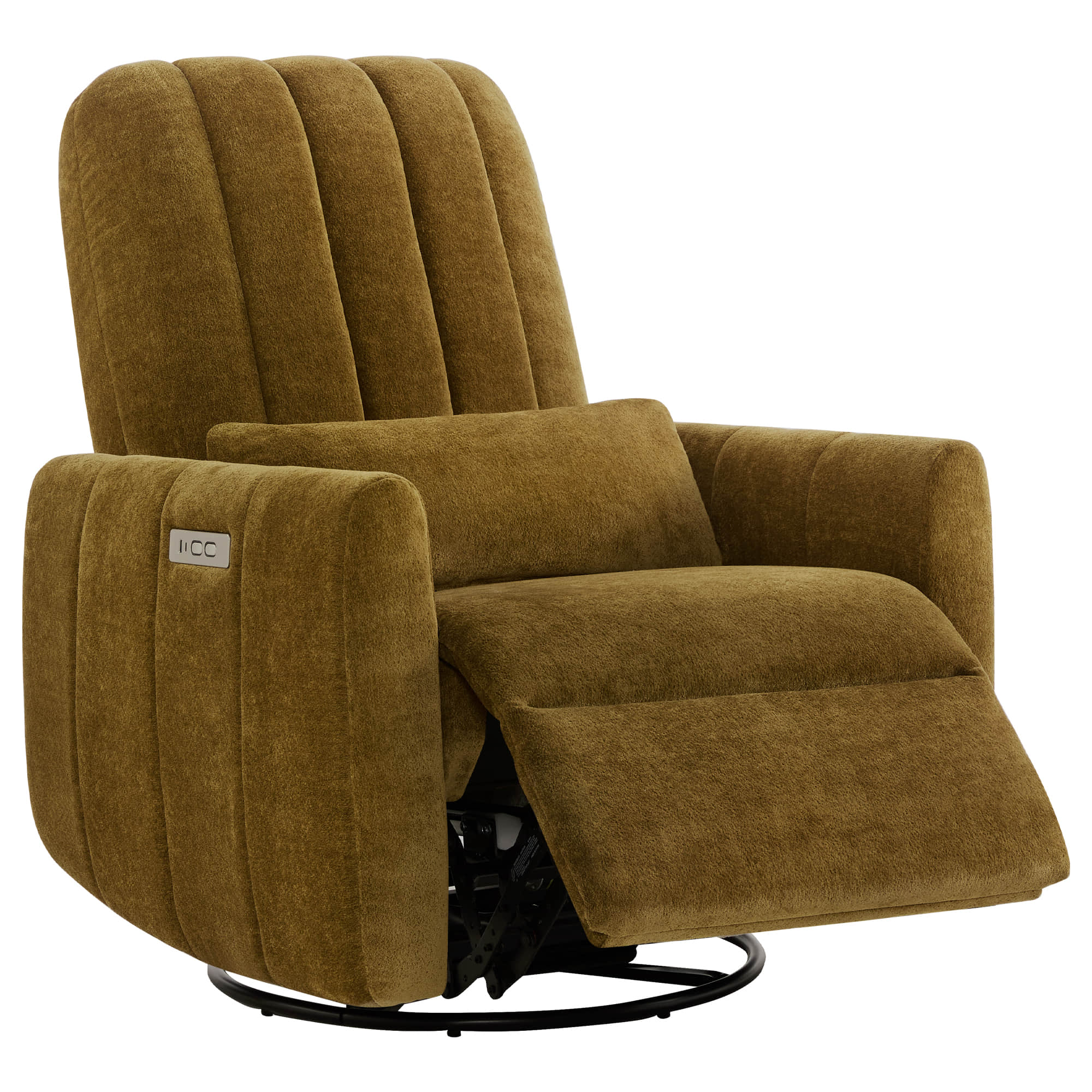 Shell Power Swivel Nursery Glider Recliner - Image 34