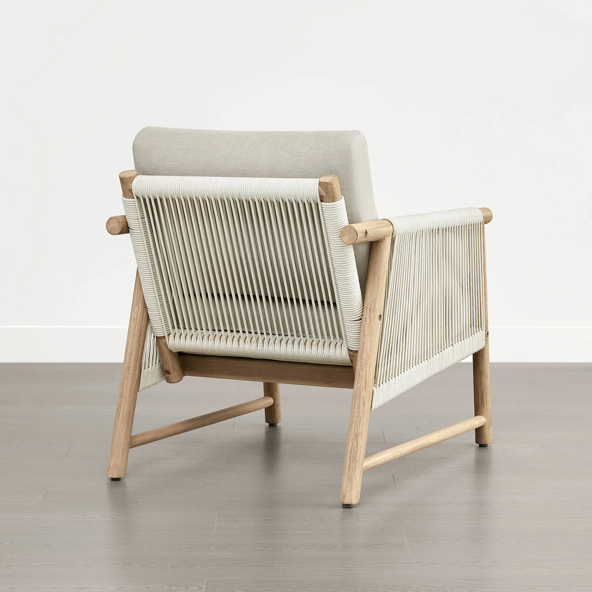 Sienna Modern Acacia Wood Rope Outdoor Bistro Set - Image 10