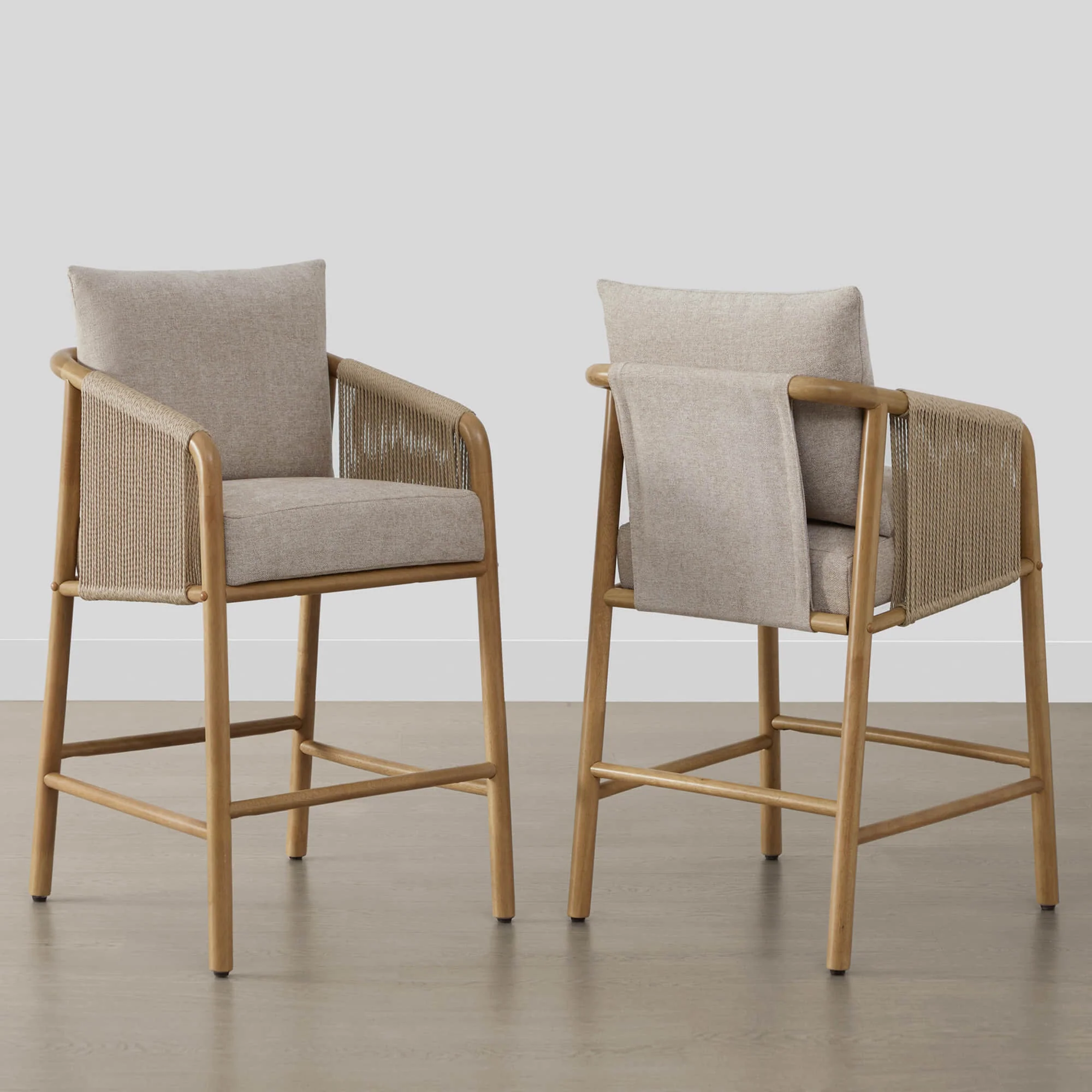 Sienna Modern Rope Counter Stools - Image 23