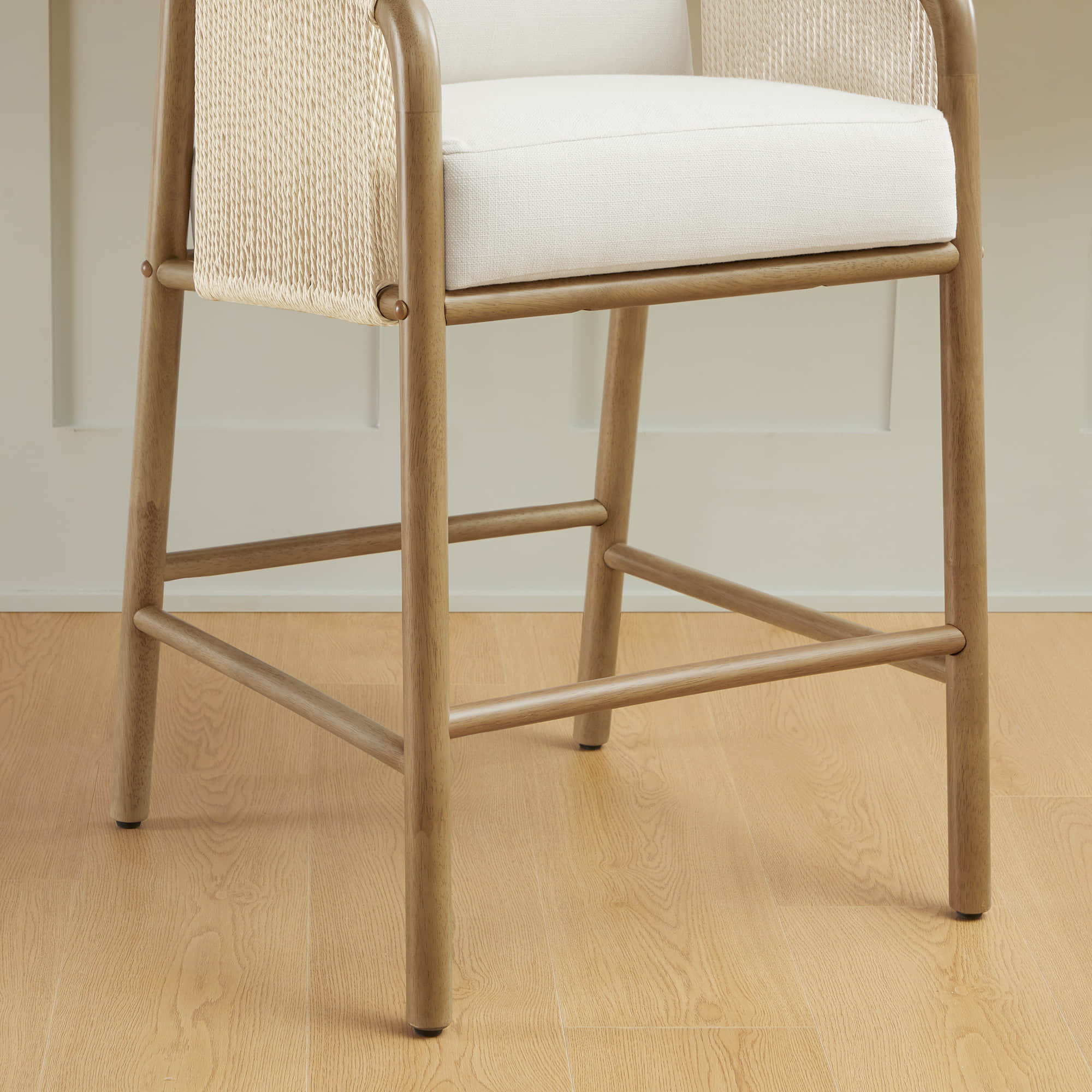 Sienna Modern Rope Counter Stools - Image 6