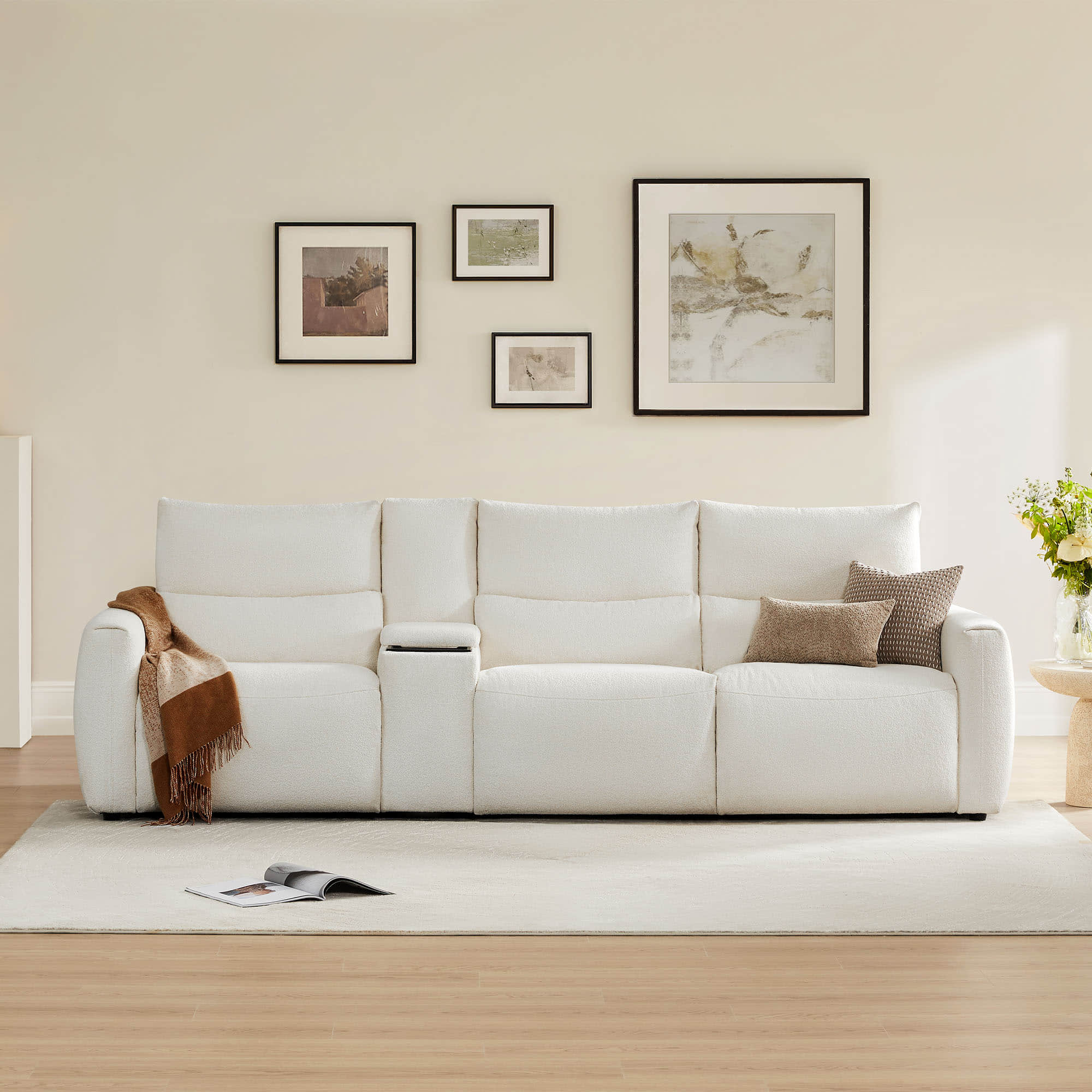 Skyline 3-Seat Zero Gravity Reclining Sofa with Power Headrest - Image 3