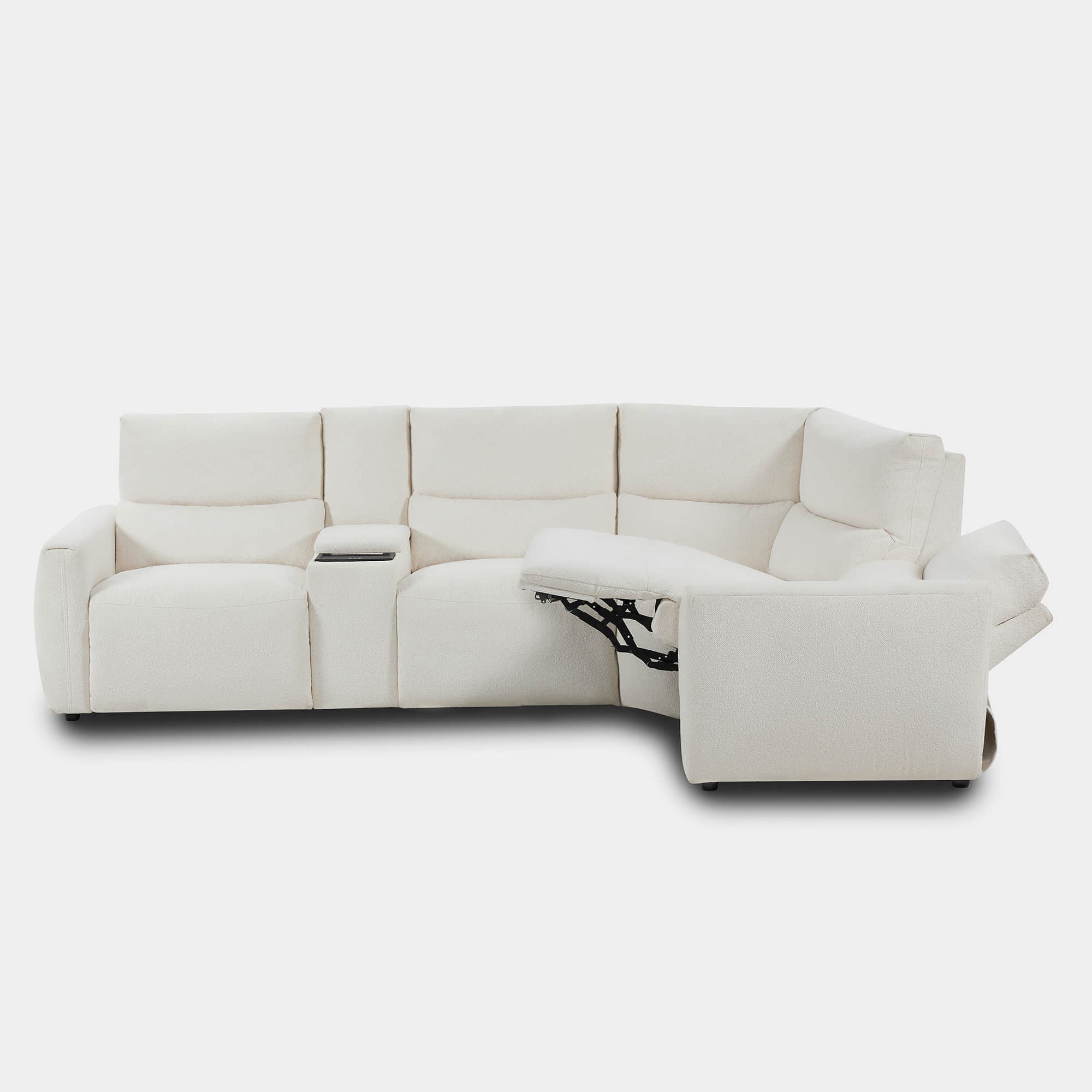 Skyline 4-Seat Zero Gravity Reclining Sectional sofa with Power Headrest - Image 33