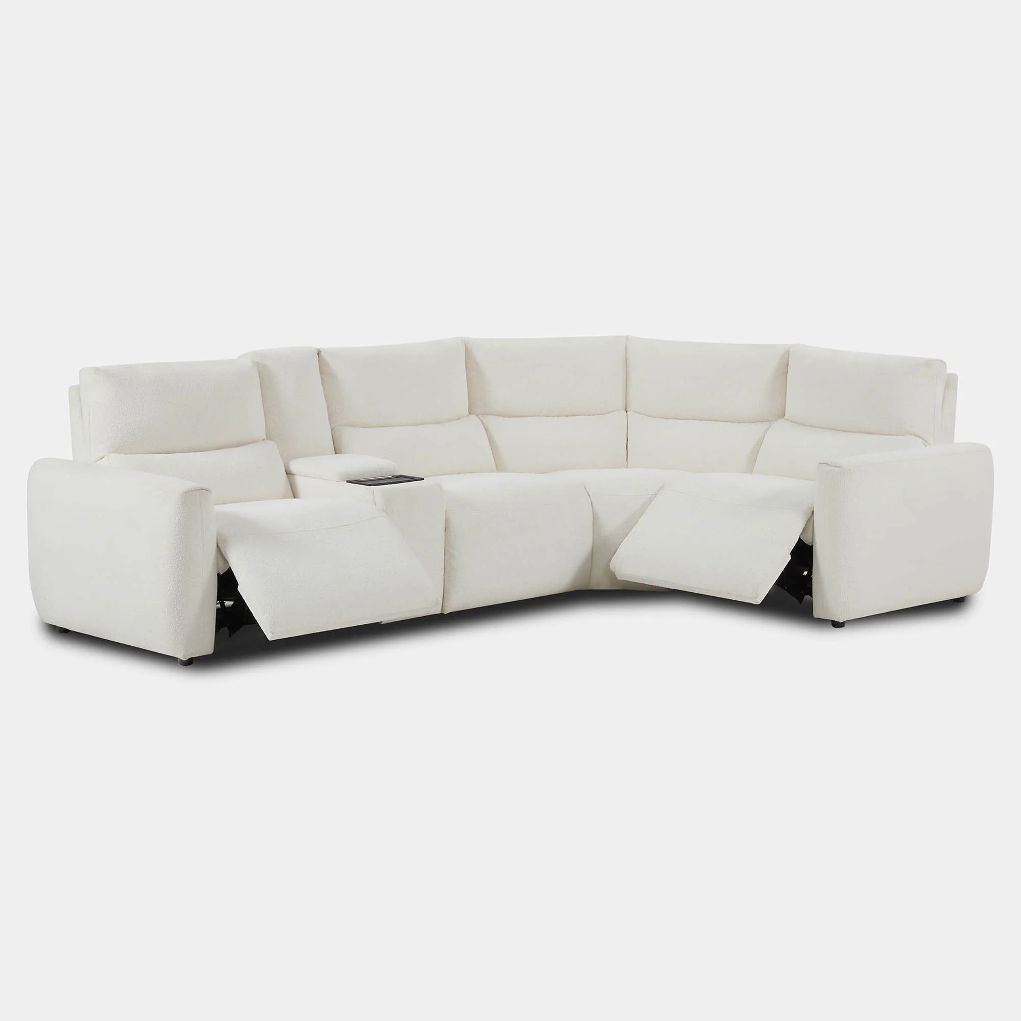 Skyline 4-Seat Zero Gravity Reclining Sectional sofa with Power Headrest - Image 35