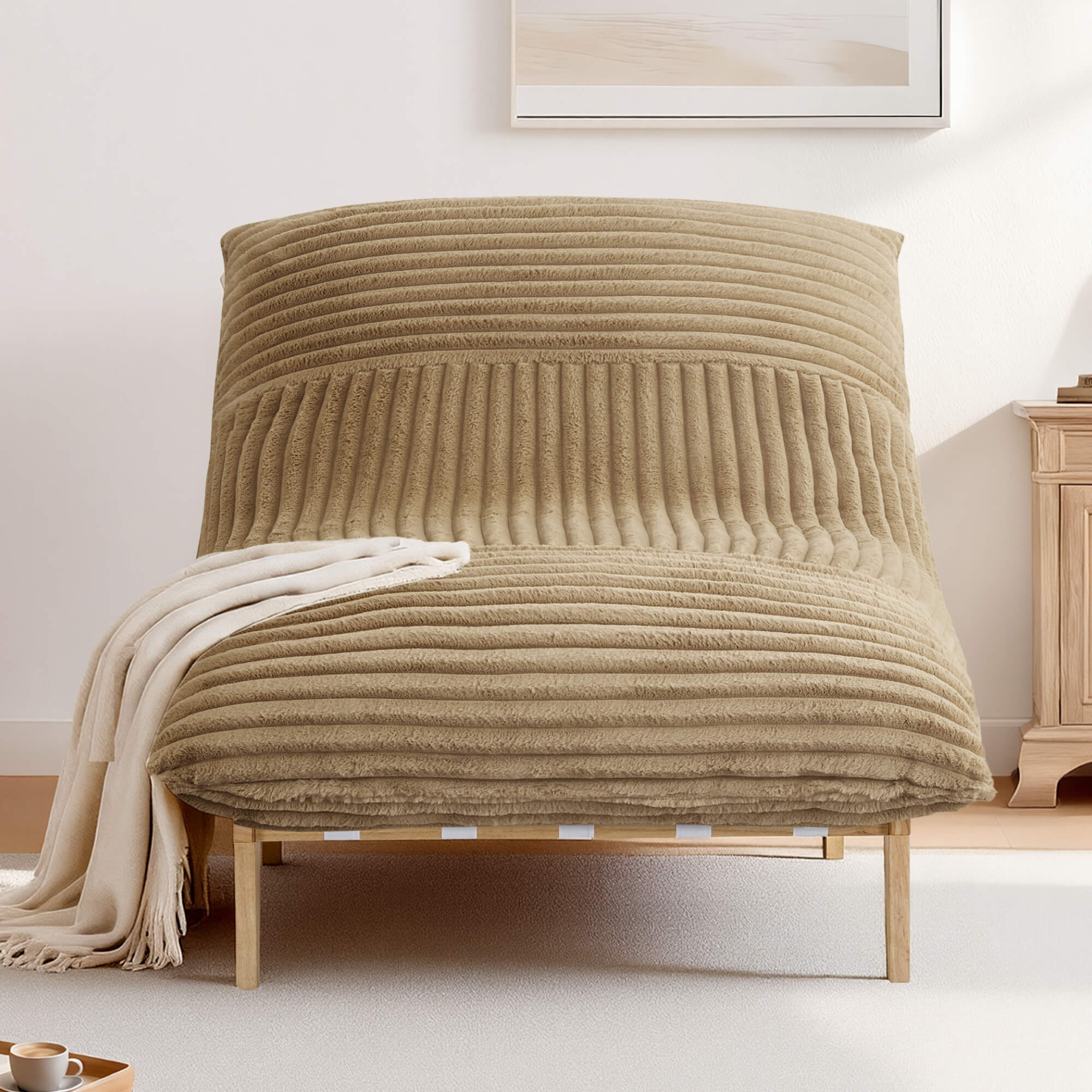 Snuggle Pod Over-sized Plush Accent Chair - Image 10
