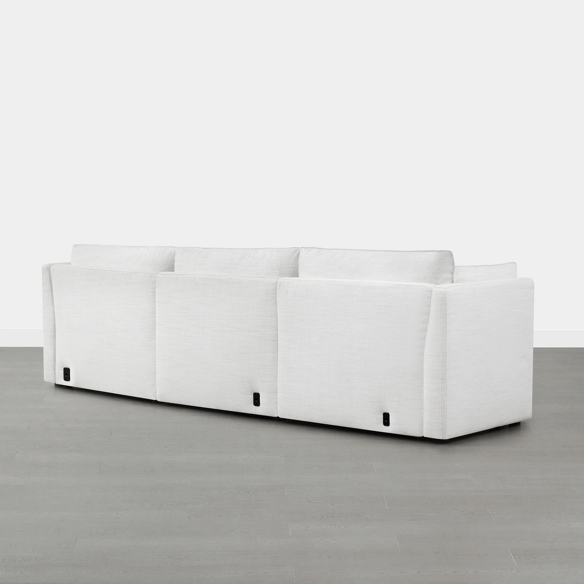 Sophia 3-Piece Feather Power Modular Sofa with Electric Footrests - Image 13