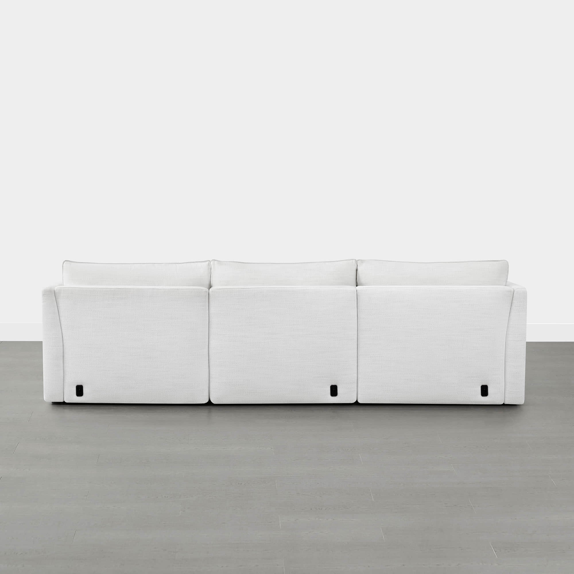 Sophia 3-Piece Feather Power Modular Sofa with Electric Footrests - Image 14