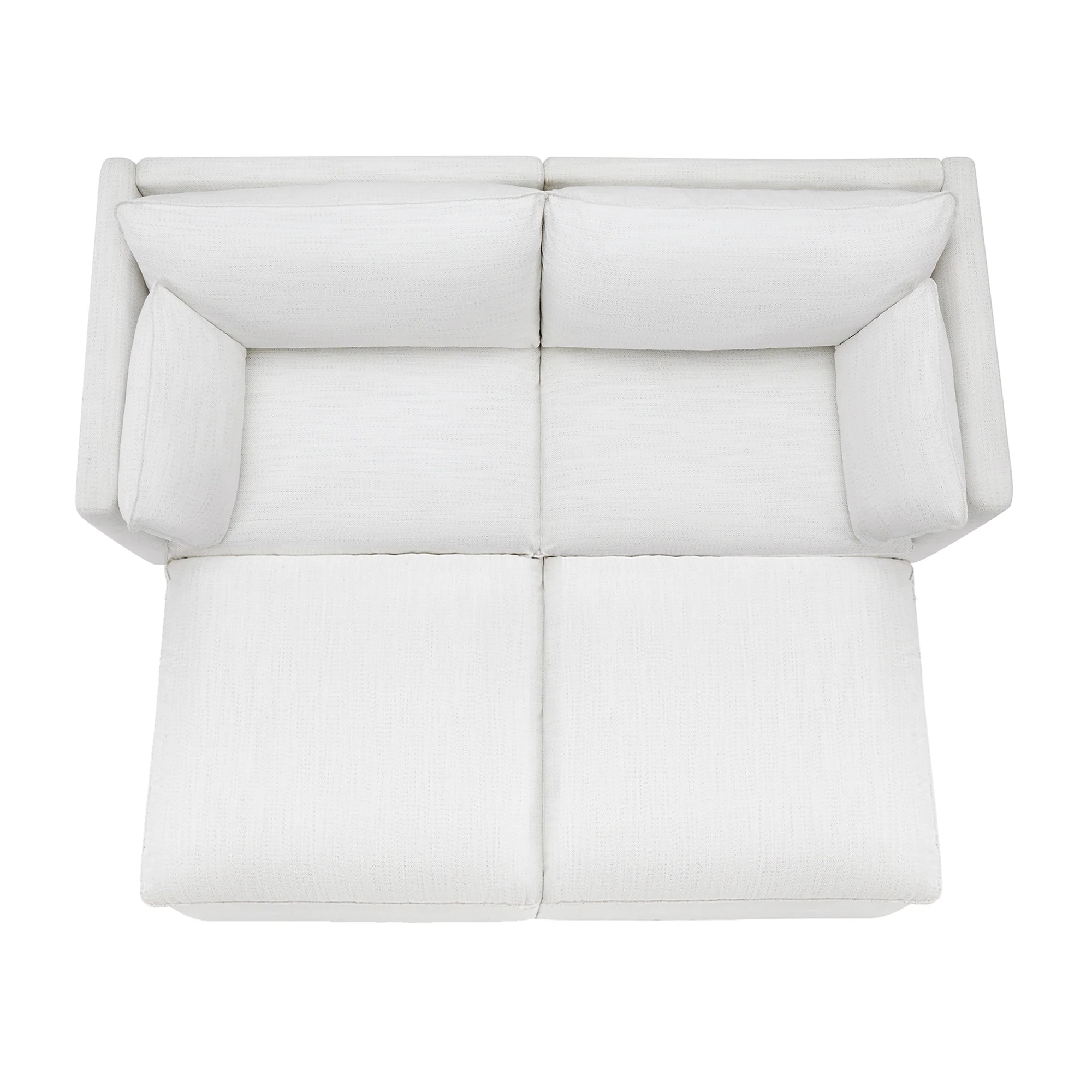 Sophia 4-Piece Feather Power Modular Sofa with Electric Footrests - Image 19