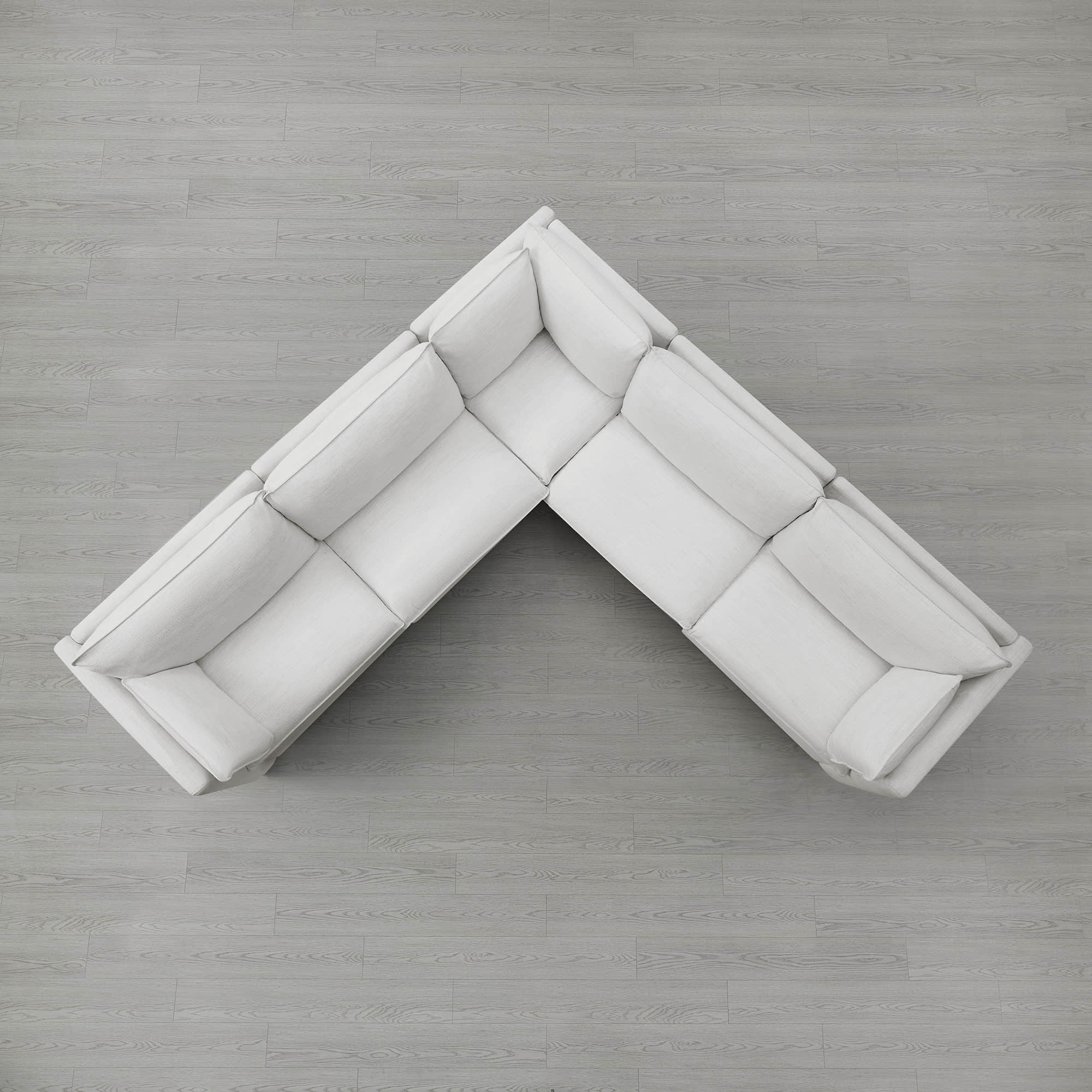 Sophia 5-Piece Feather Power Modular Sofa with Electric Footrests - Image 12