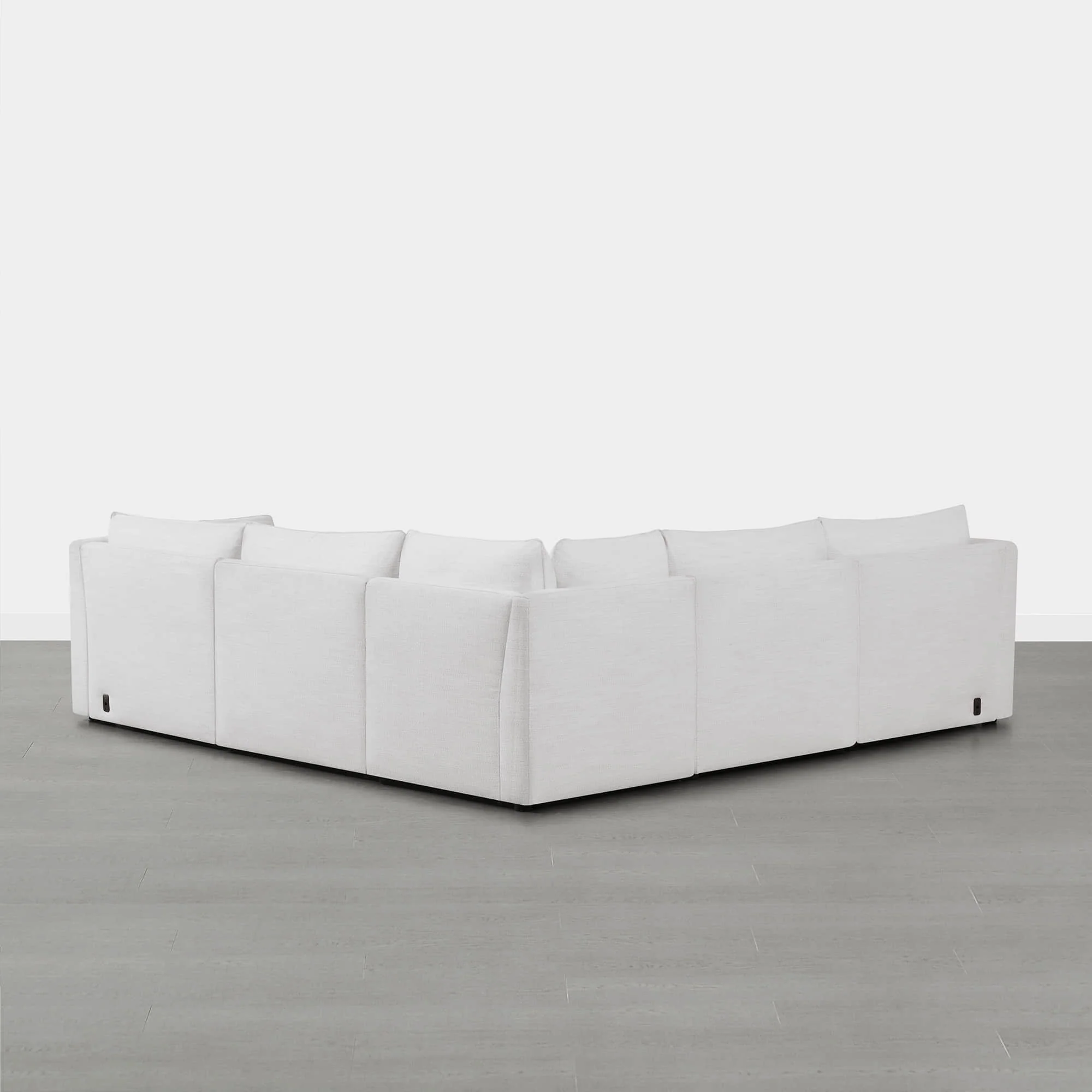 Sophia 5-Piece Feather Power Modular Sofa with Electric Footrests - Image 18
