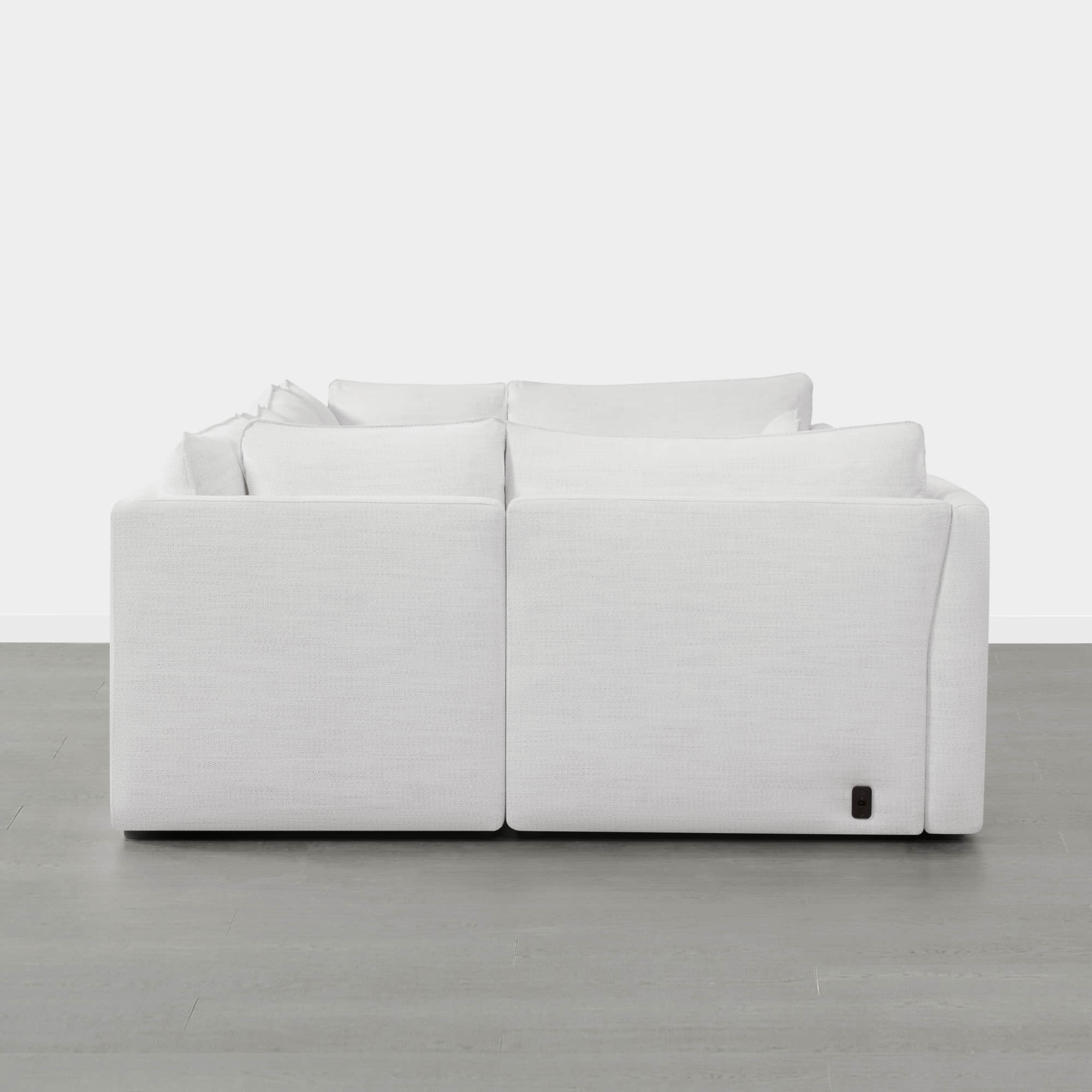 Sophia 6-Piece Feather Power Modular Sofa with Electric Footrests - Image 20