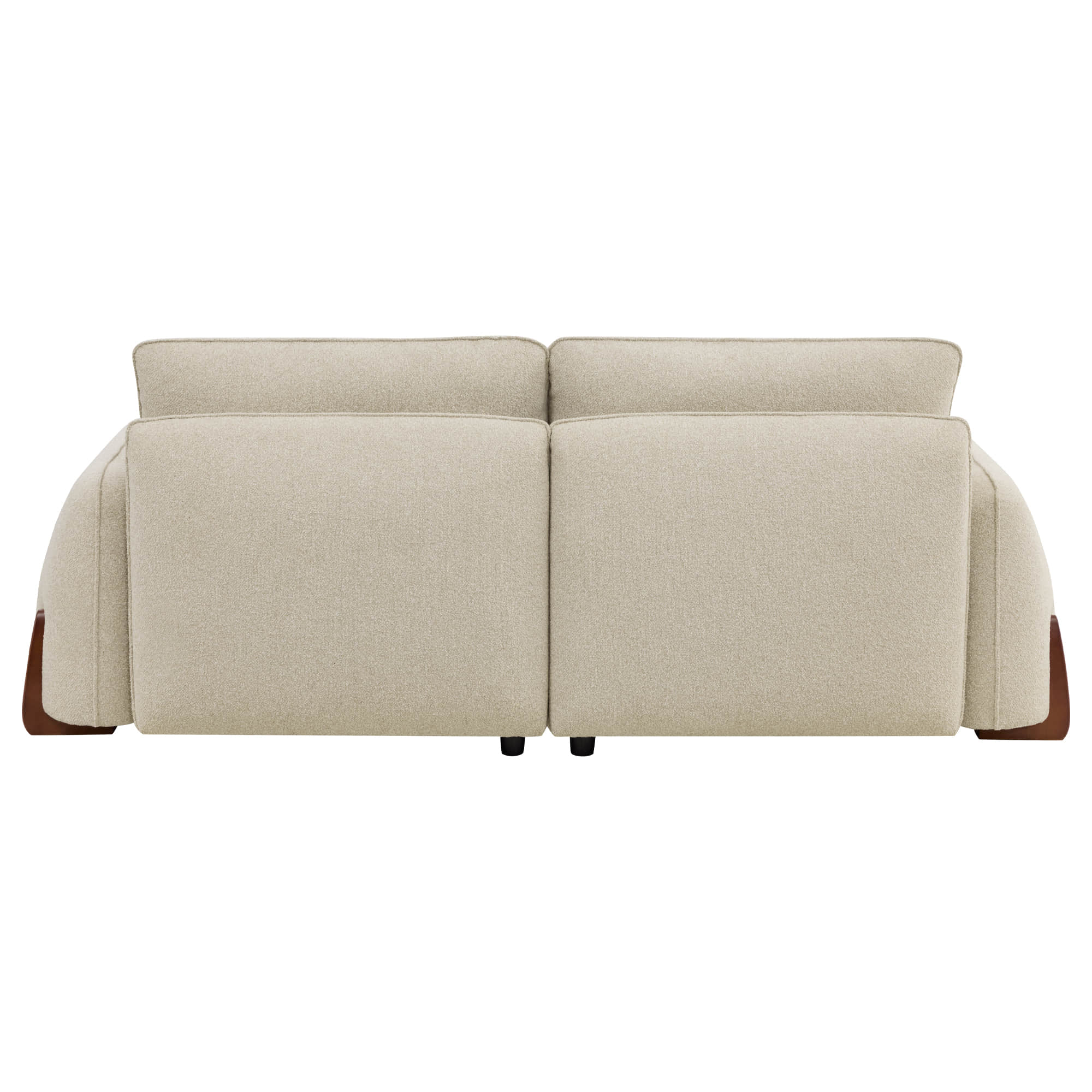 Teleri 2-seat Modular Curved Sofa with Wood Leg - Image 16