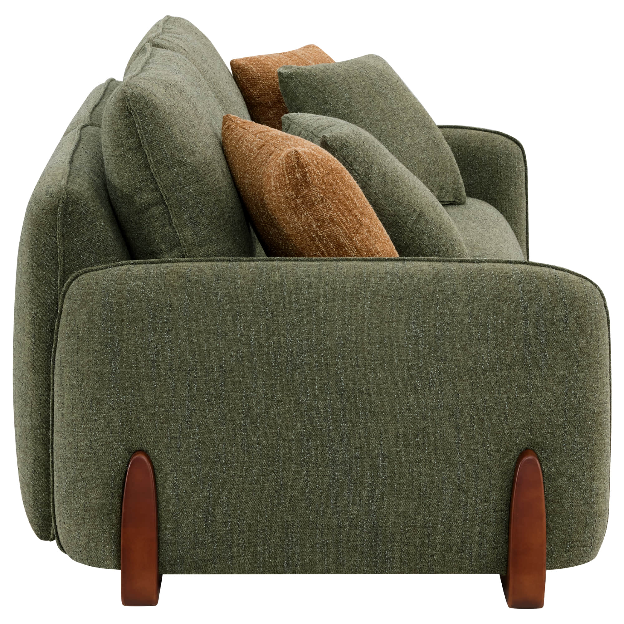 Teleri 2-seat Modular Curved Sofa with Wood Leg - Image 20