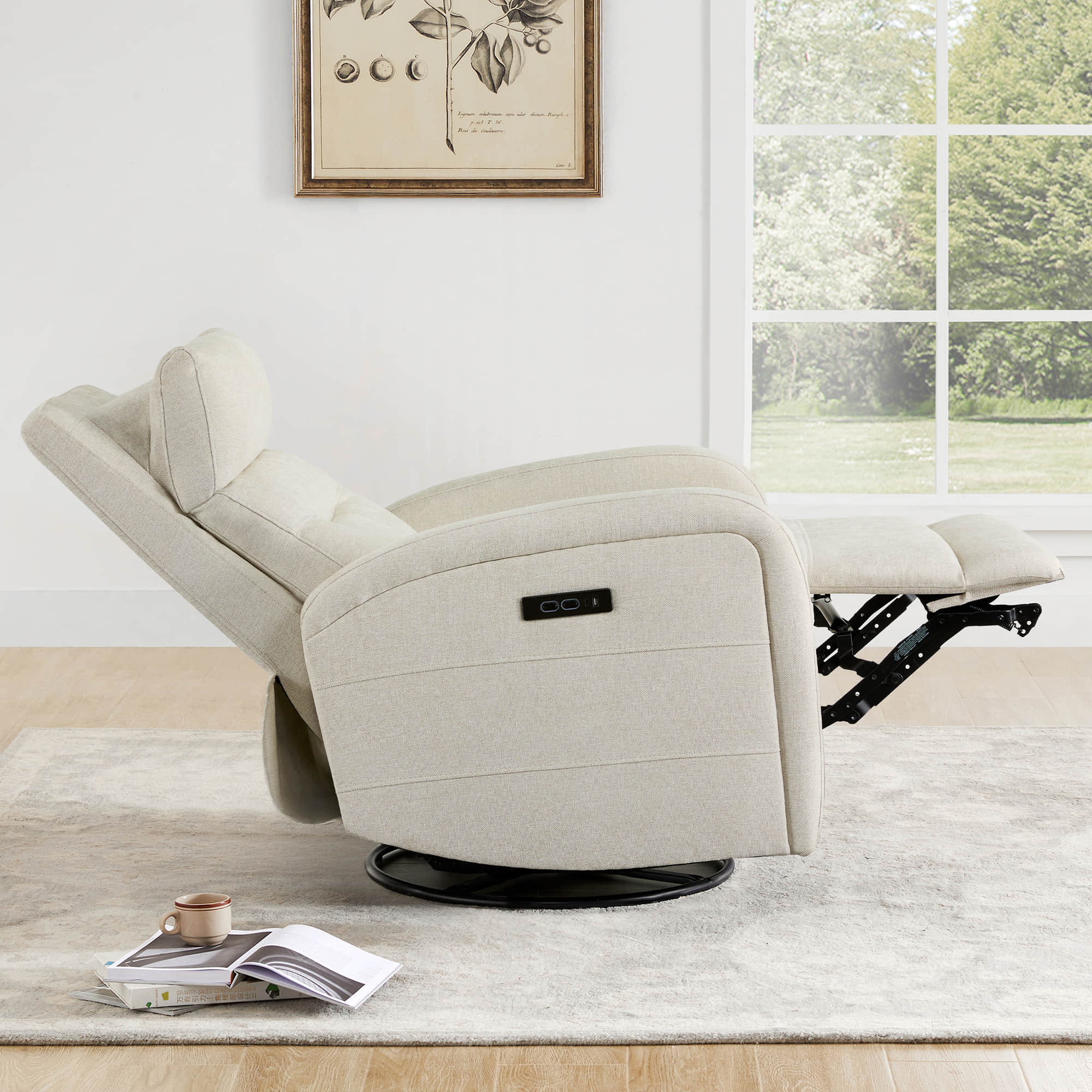 Theo Power Swivel Glider Recliner - Image 65