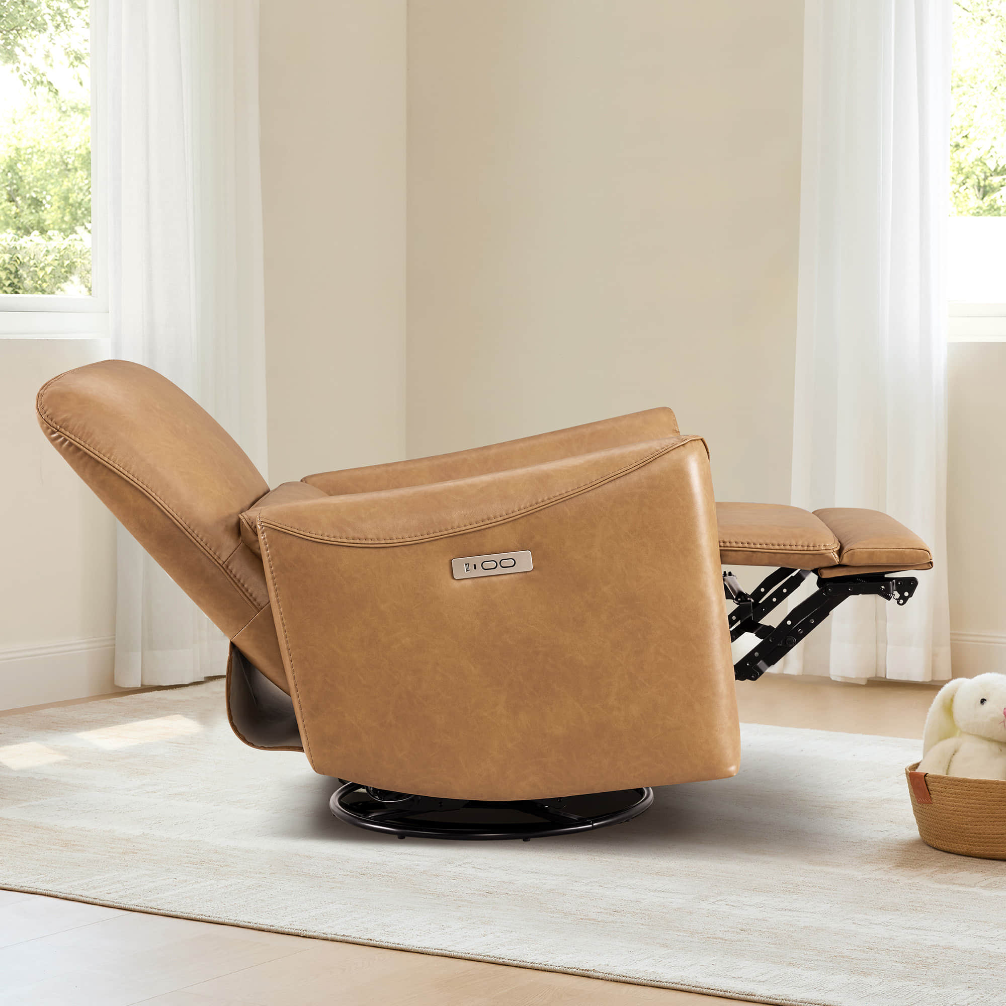 Tracee Power Swivel Nursery Glider Recliner - Image 172