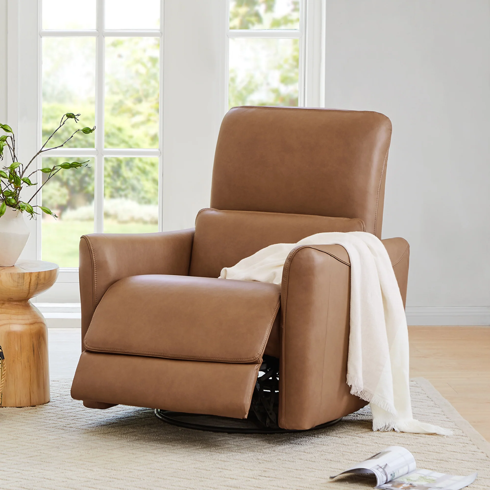 Tracee Power Swivel Nursery Glider Recliner - Image 52
