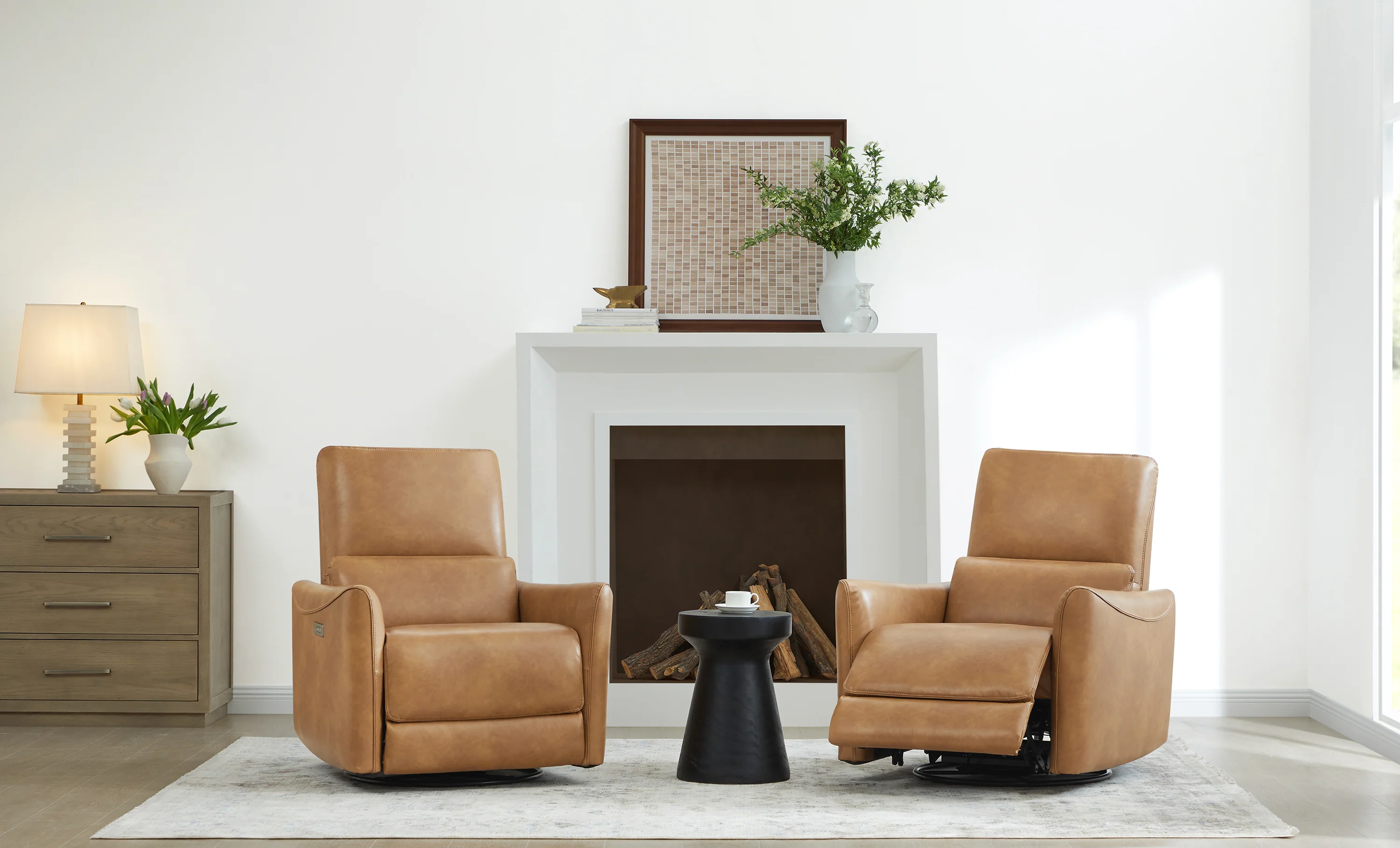 Tracee Power Swivel Nursery Glider Recliner - Image 7