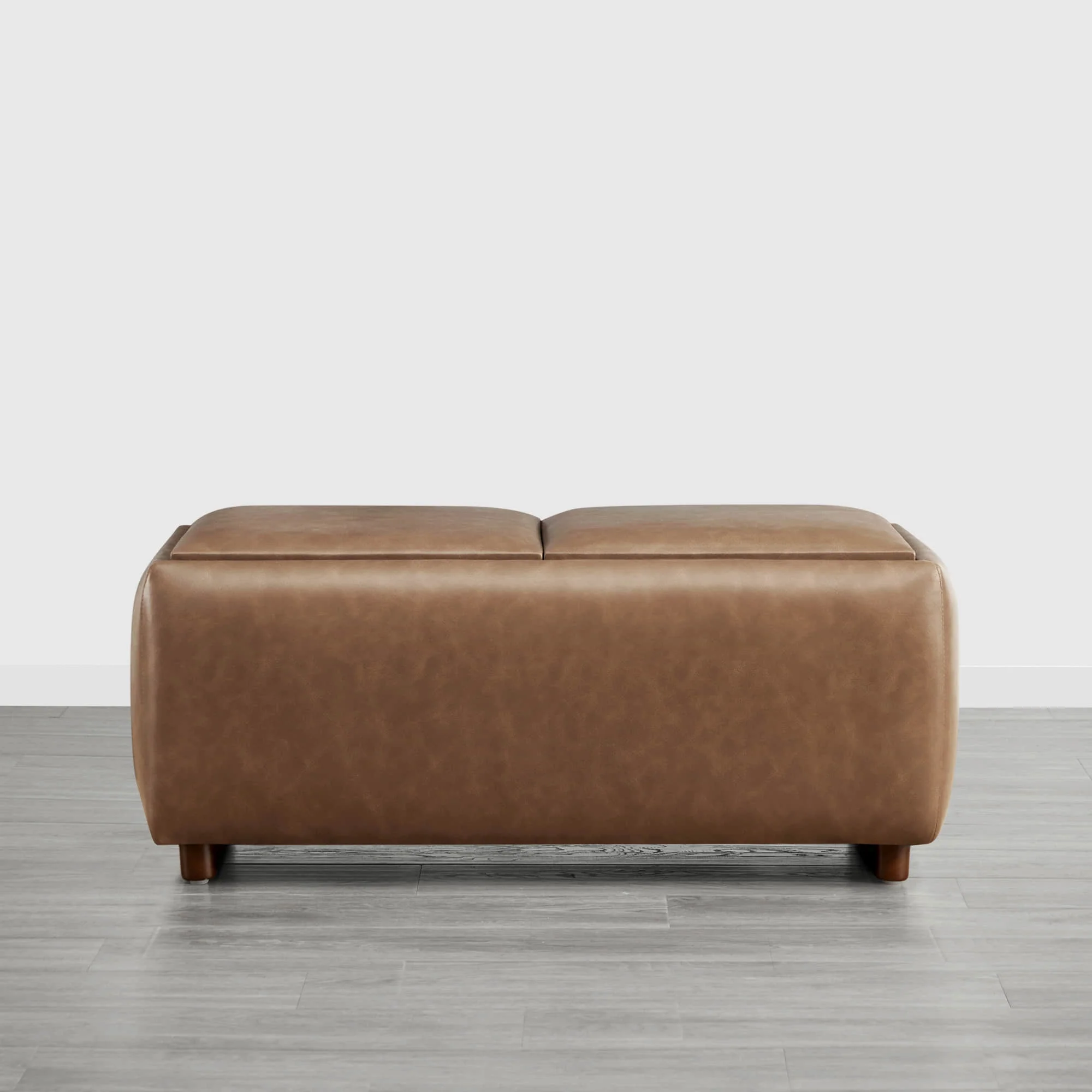 Vault Rectangle Storage Flip Ottoman - Image 16