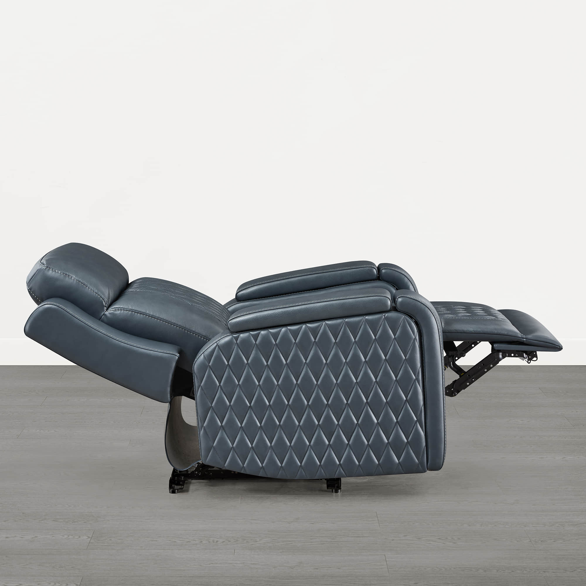 Victor Genuine Leather Power Recliner with Heat & Cooling - Image 35