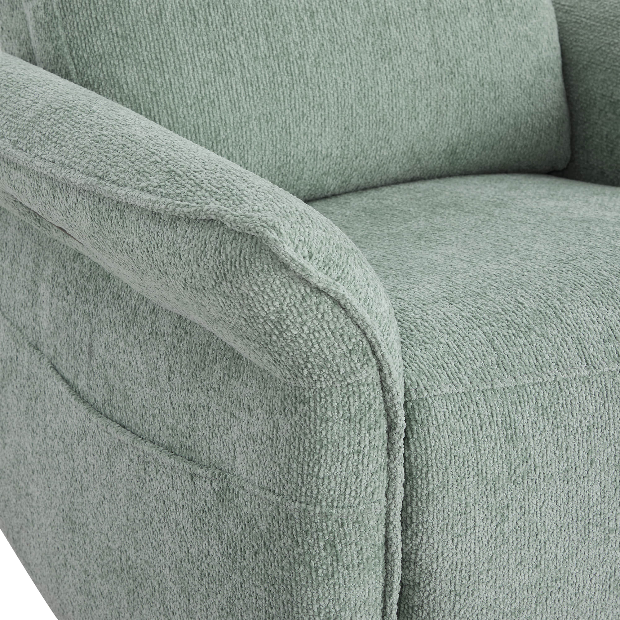 Vinca Modern Power Swivel Glider Recliner with Power Lumbar & Headrest - Image 112