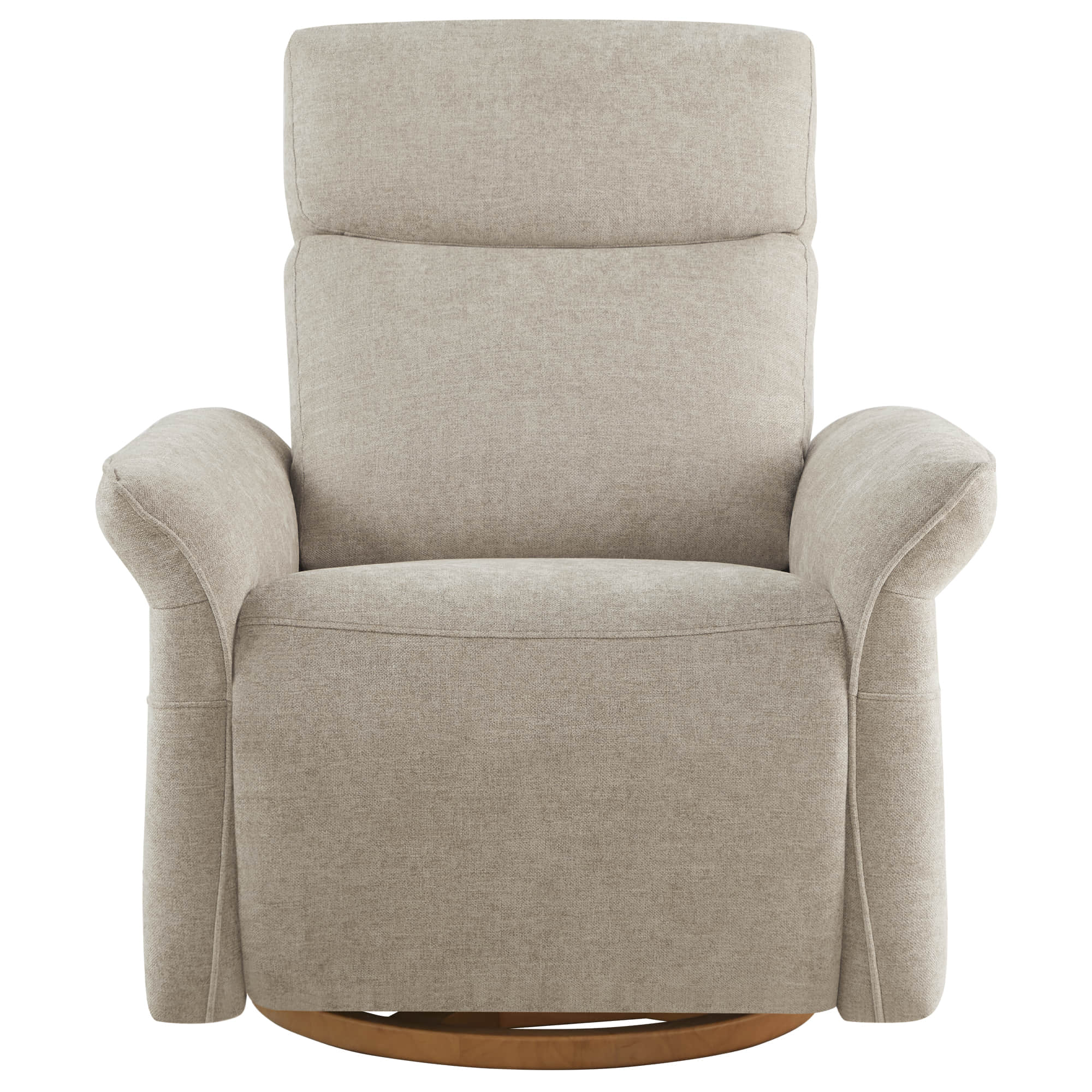 Vinca Modern Power Swivel Glider Recliner with Power Lumbar & Headrest - Image 24
