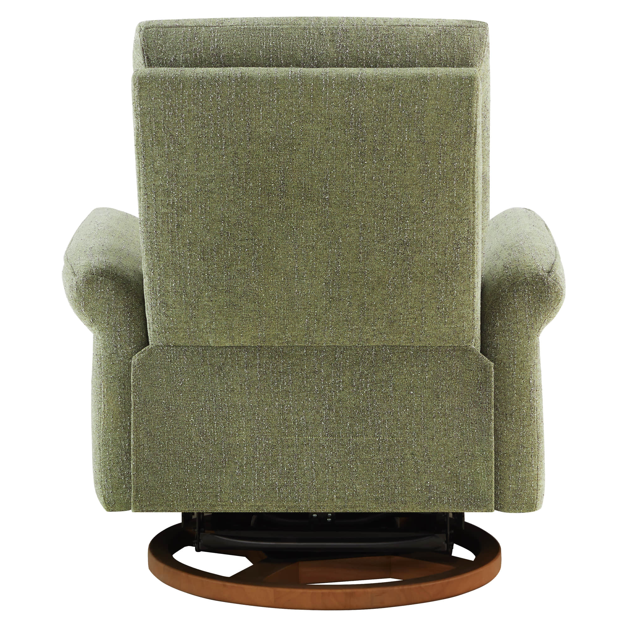 Vinca Modern Power Swivel Glider Recliner with Power Lumbar & Headrest - Image 51
